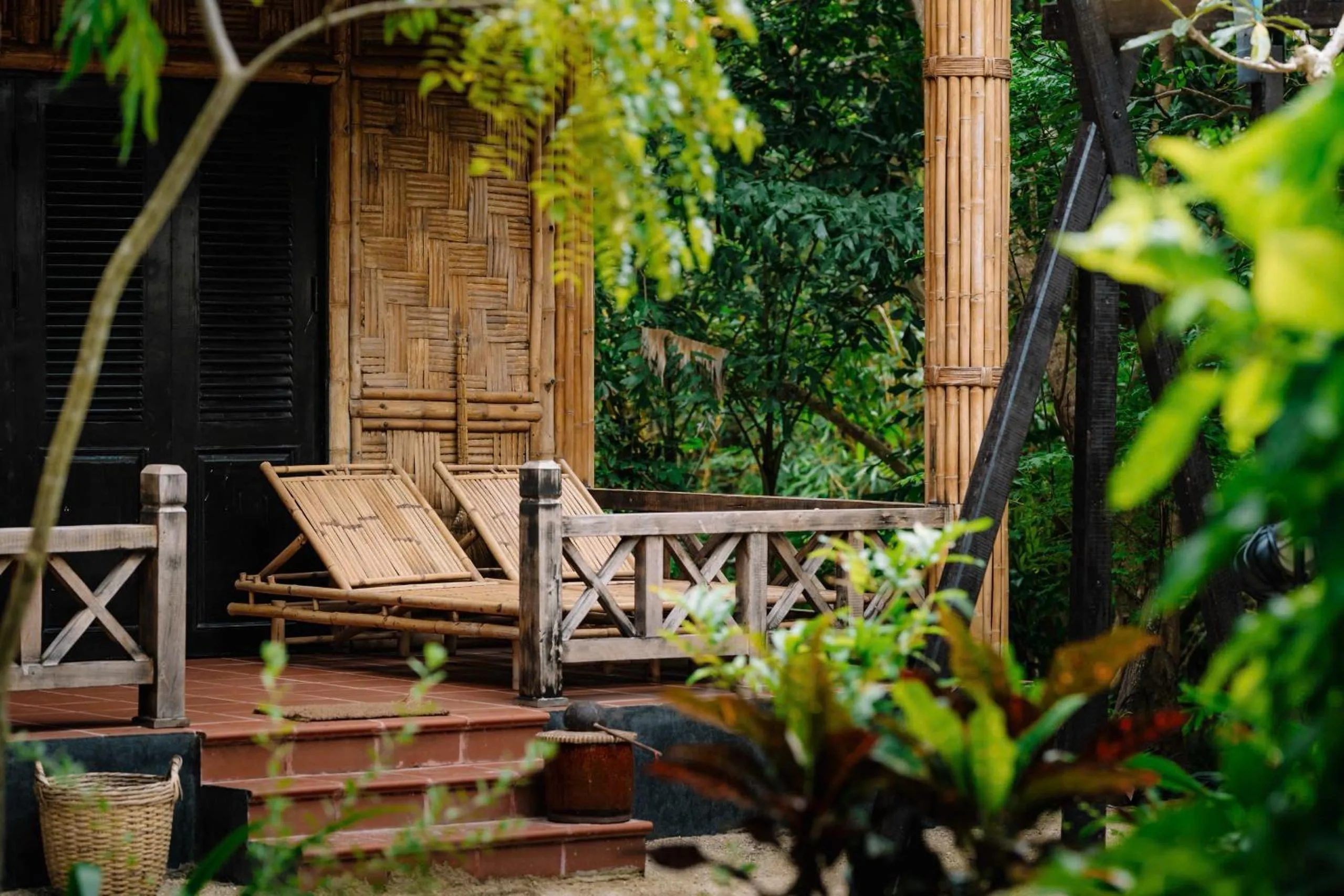 Patio in Whale Island Resort