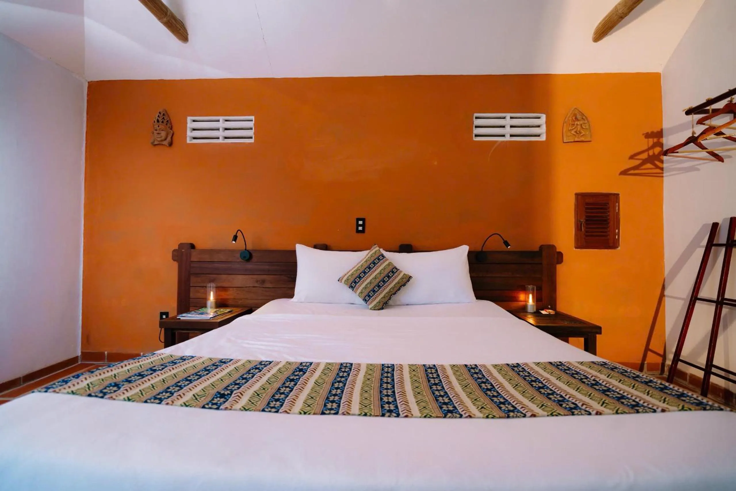 Bed in Whale Island Resort