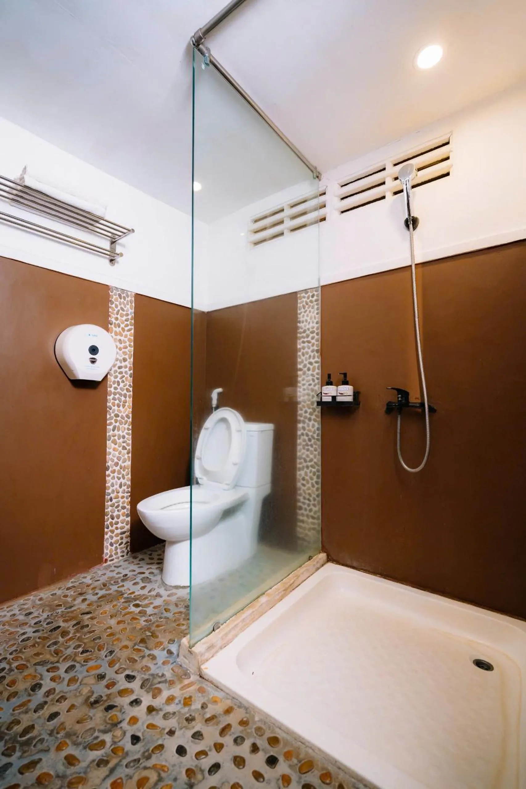 Shower in Whale Island Resort