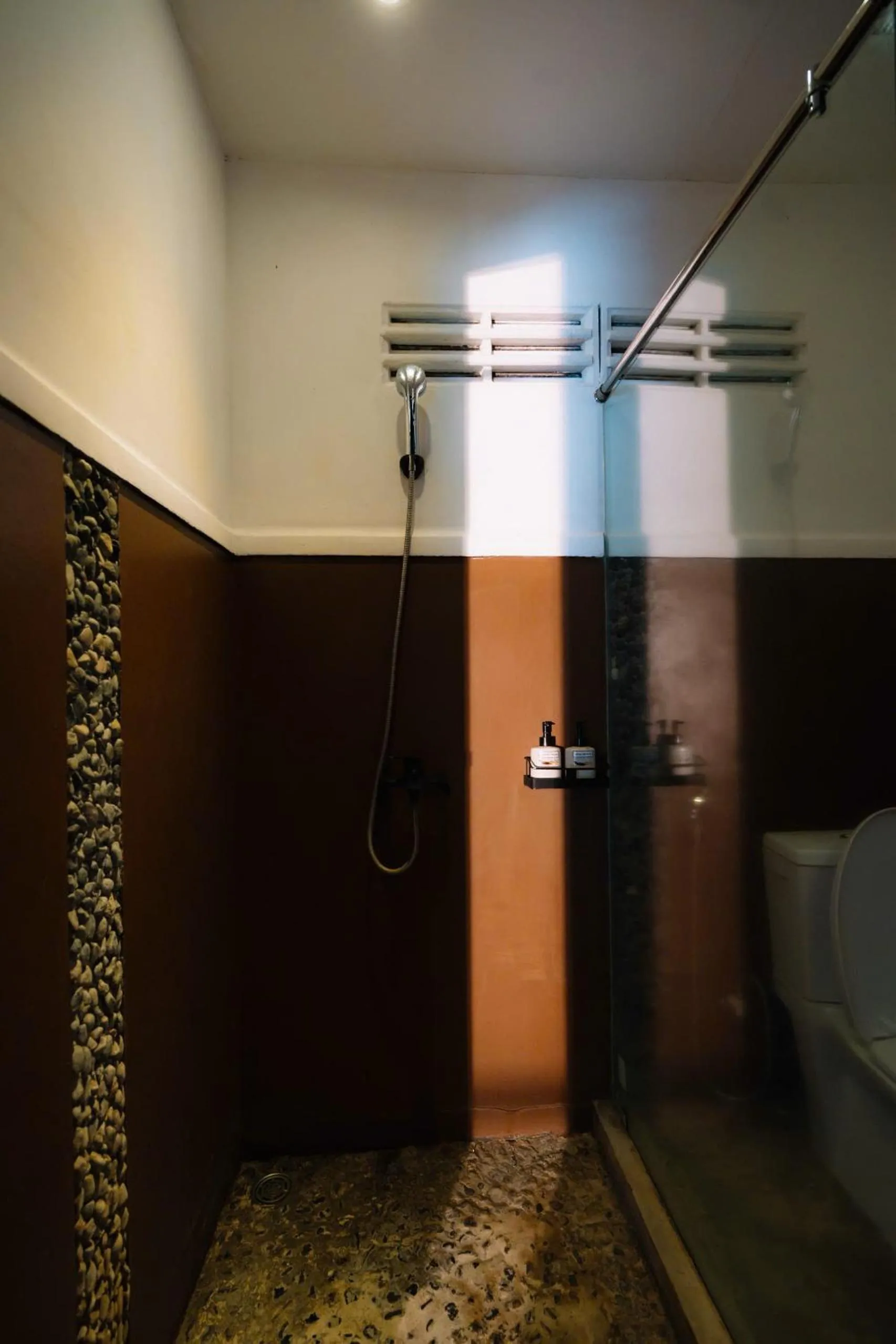 Shower in Whale Island Resort