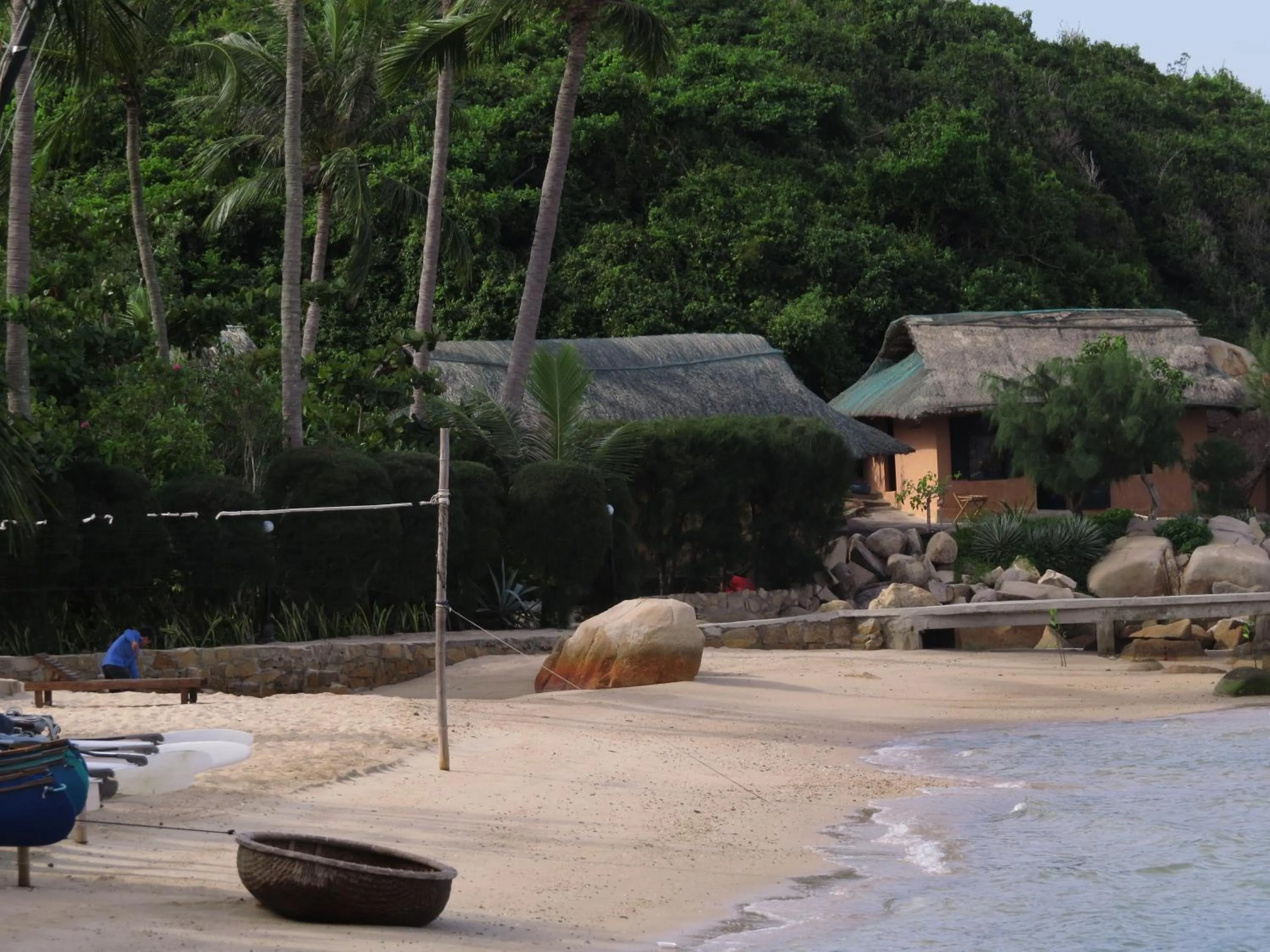 Beach in Whale Island Resort