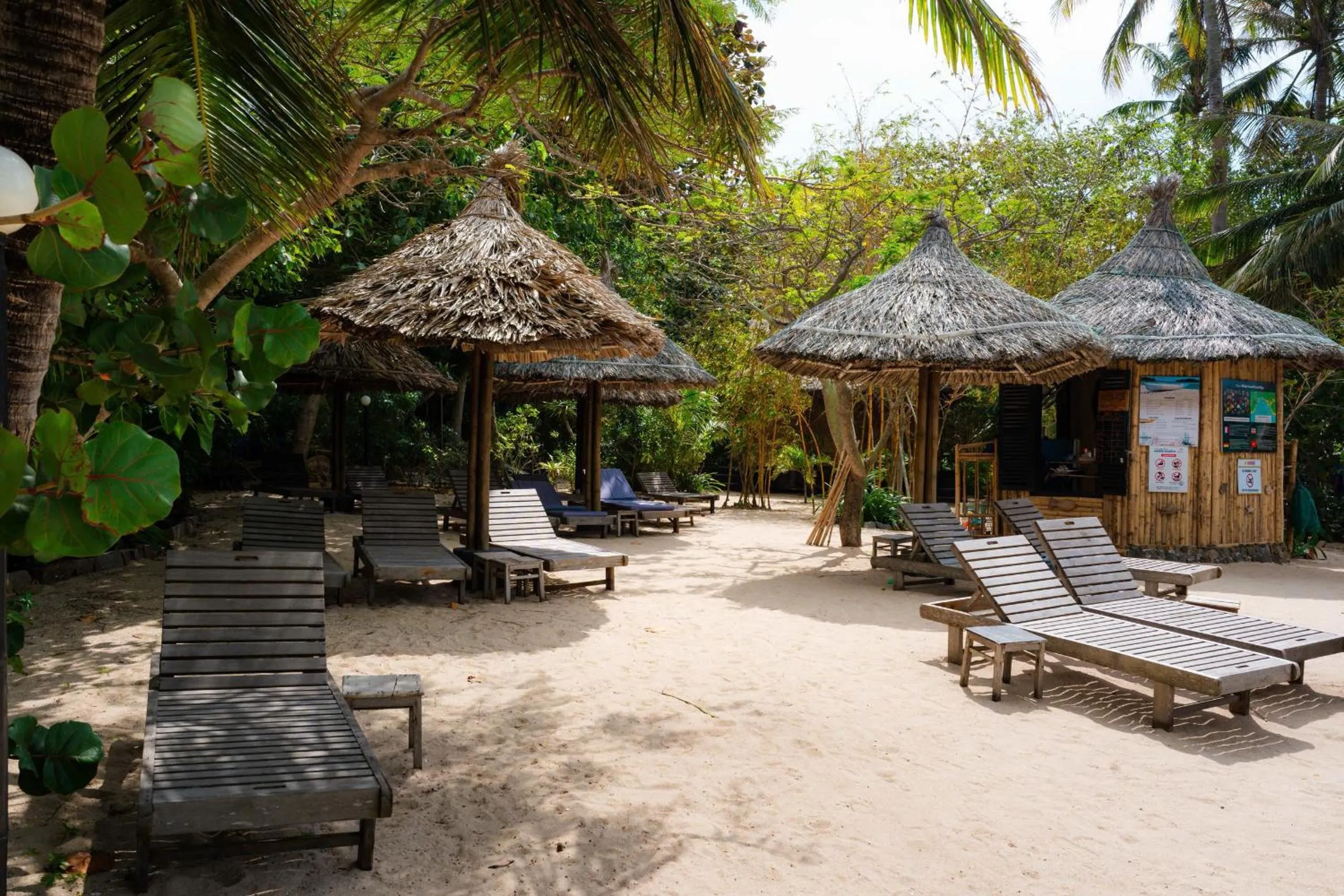 Property building in Whale Island Resort