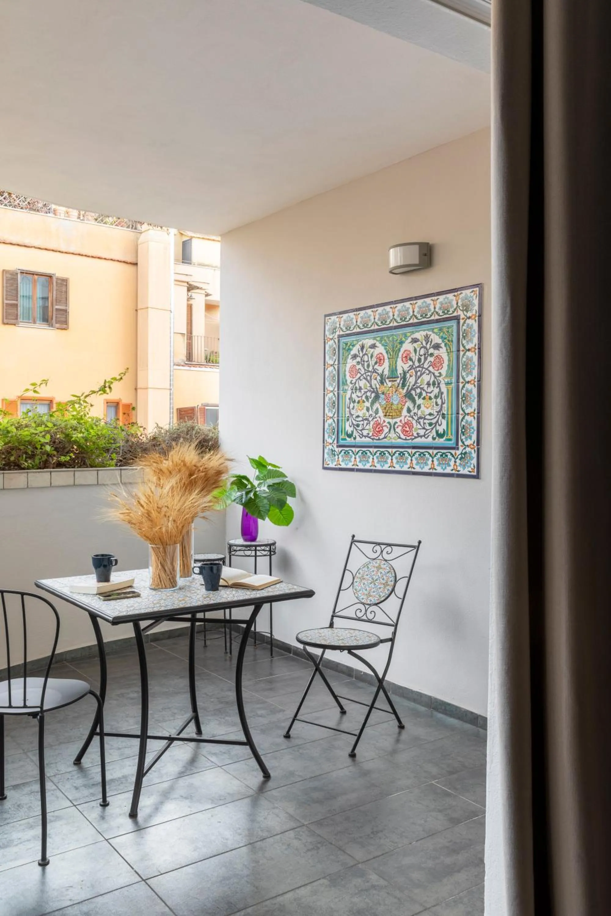 Balcony/Terrace in Patrizia Romana Palace