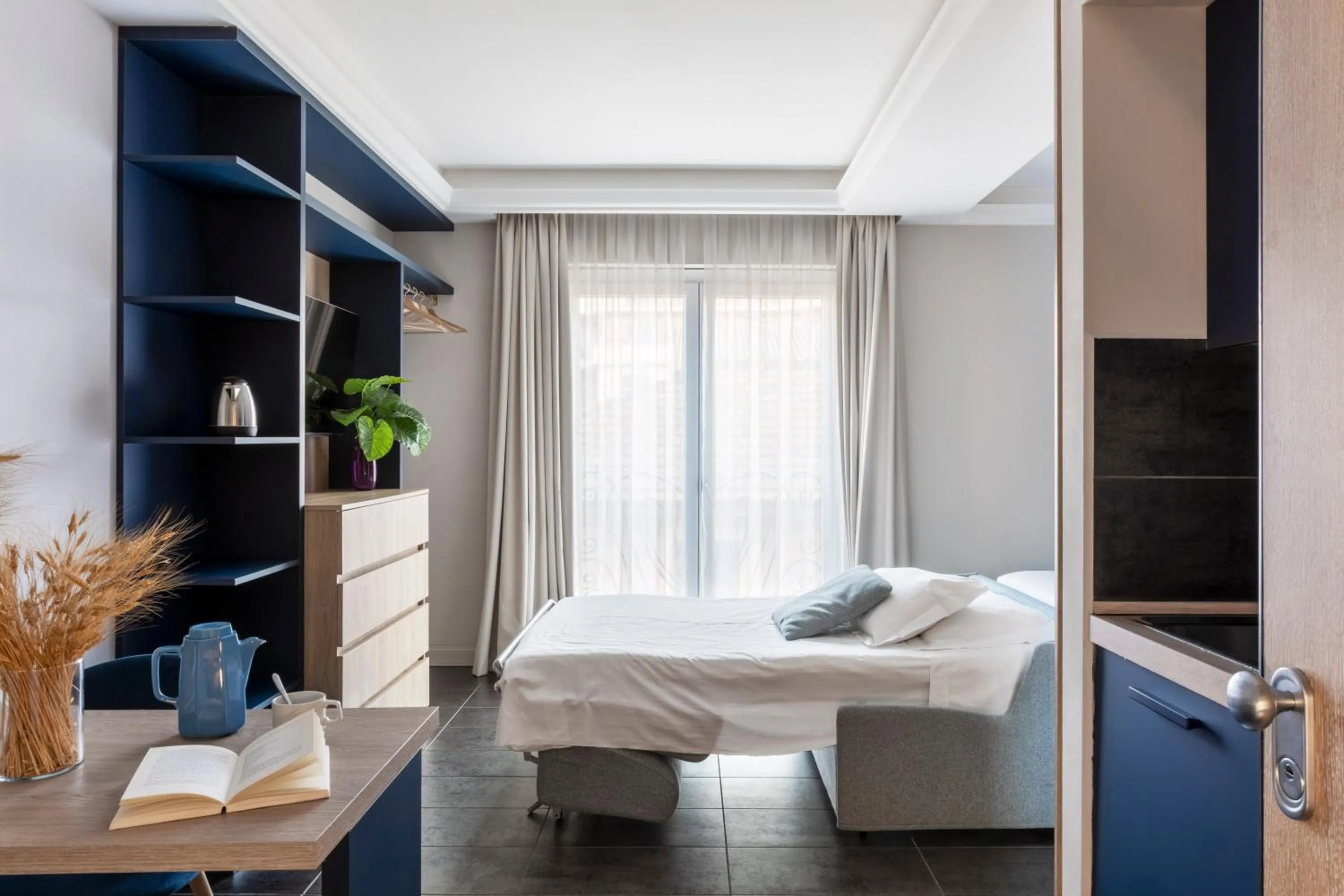 Bed in Patrizia Romana Palace