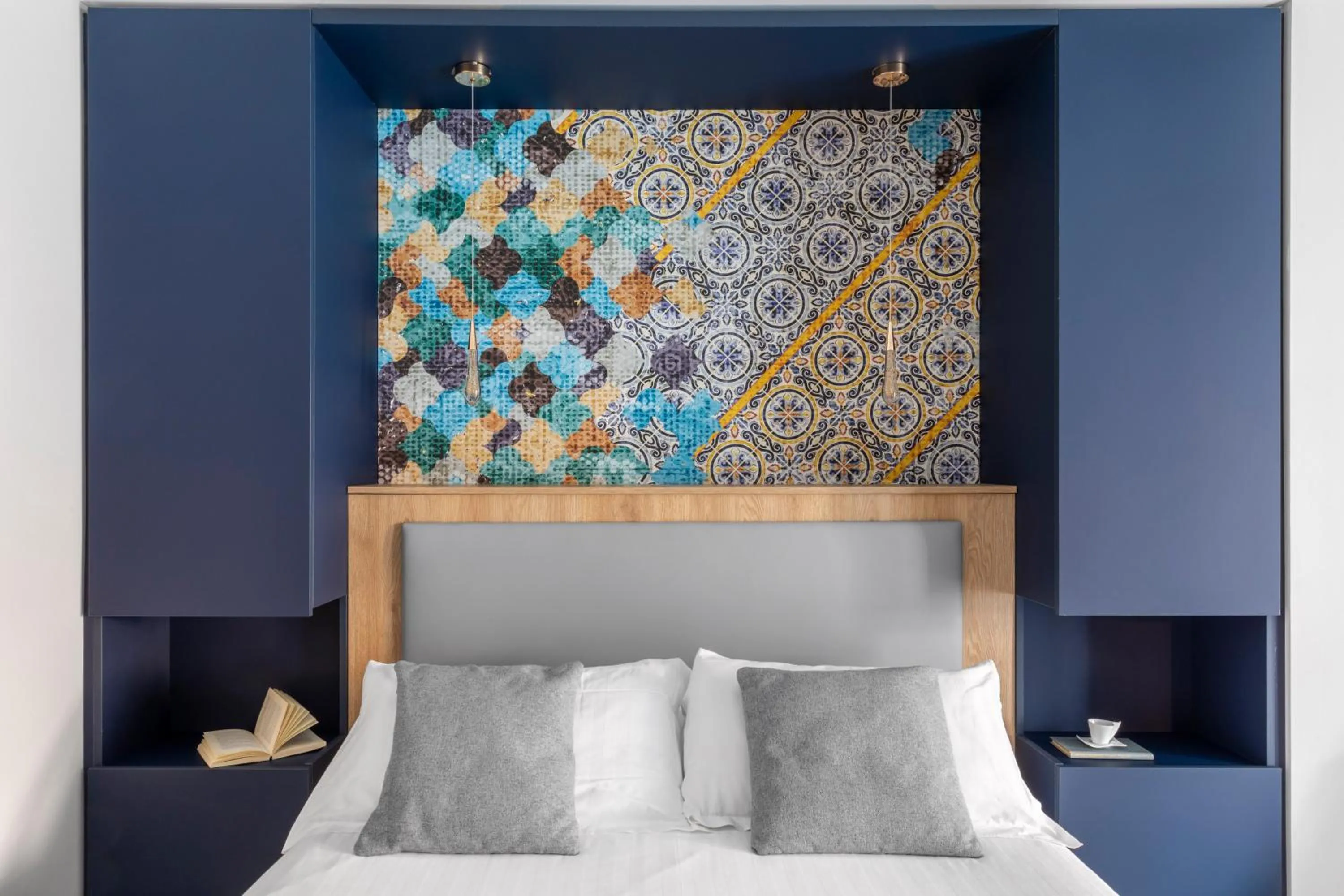 Bed in Patrizia Romana Palace