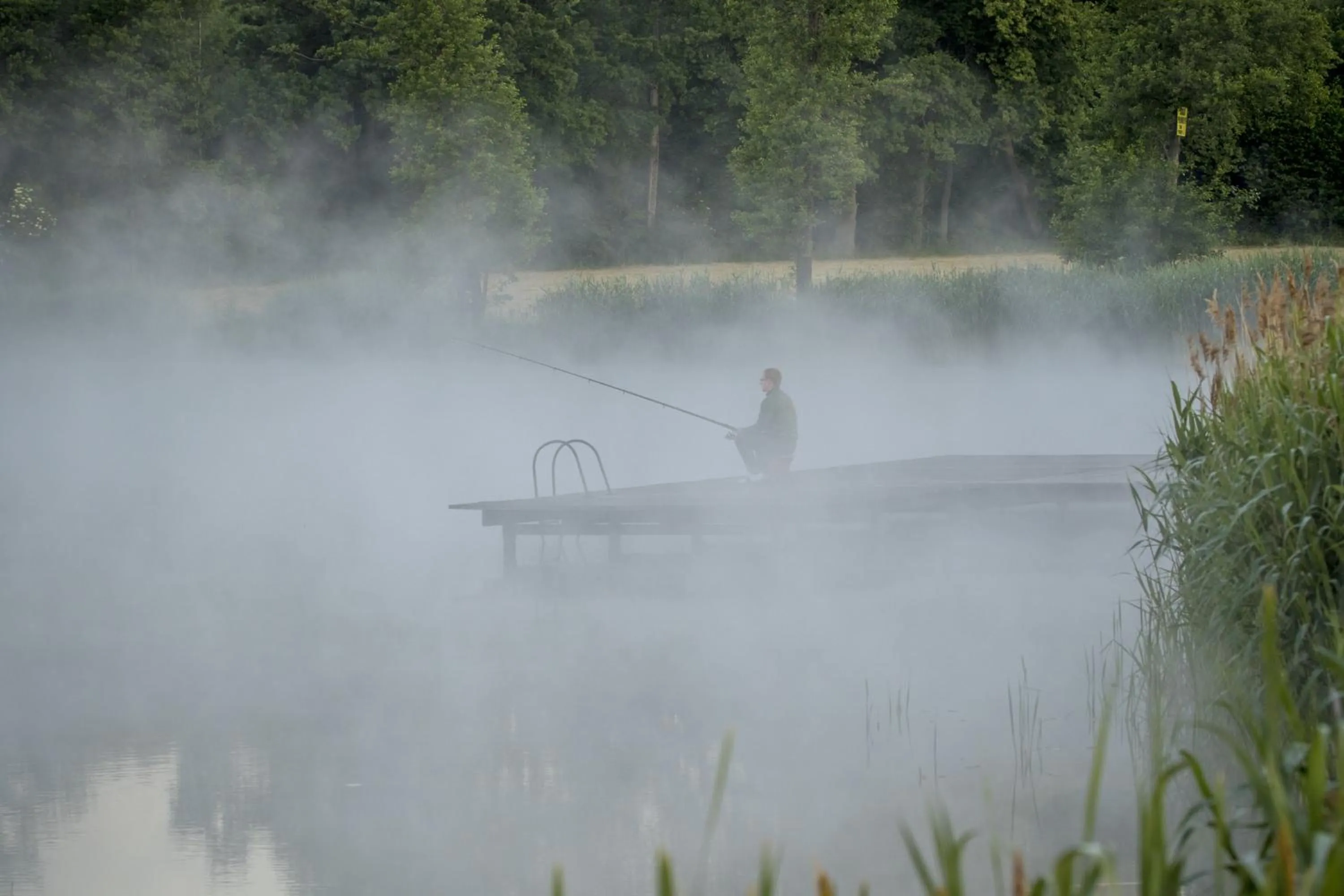 Fishing in Pałac Galiny