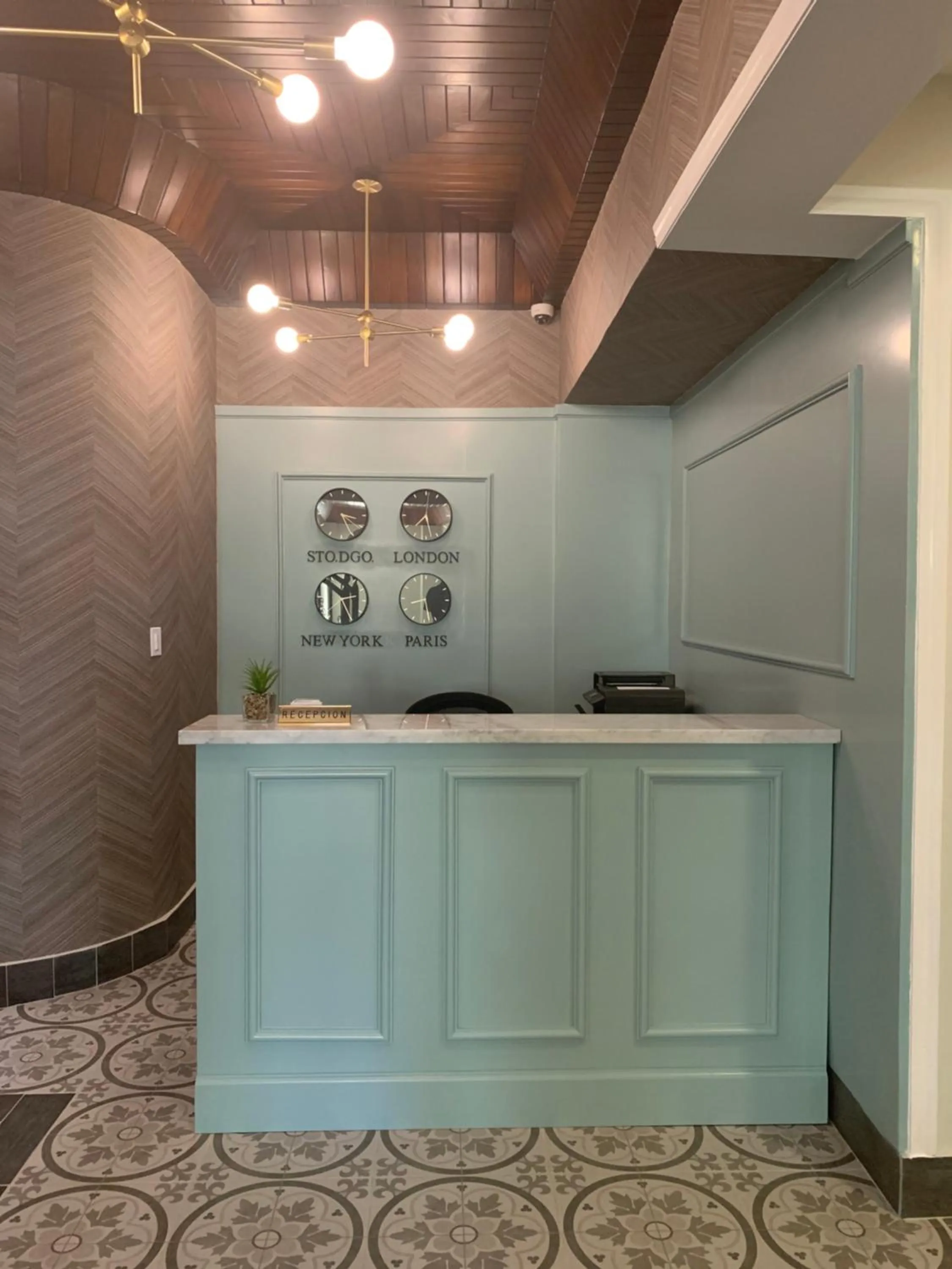 Lobby or reception in Hotel Conde de Penalba