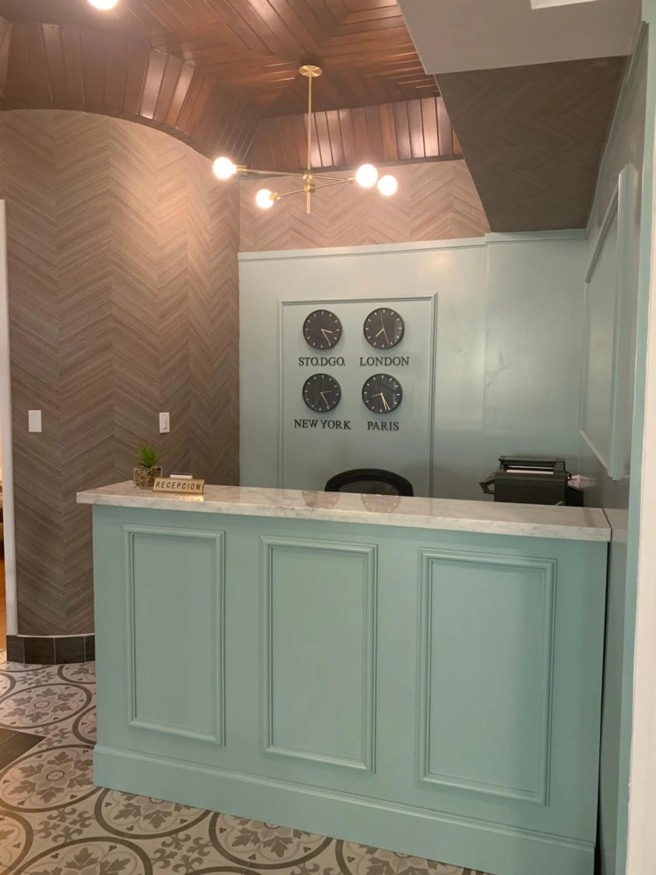 Lobby or reception in Hotel Conde de Penalba