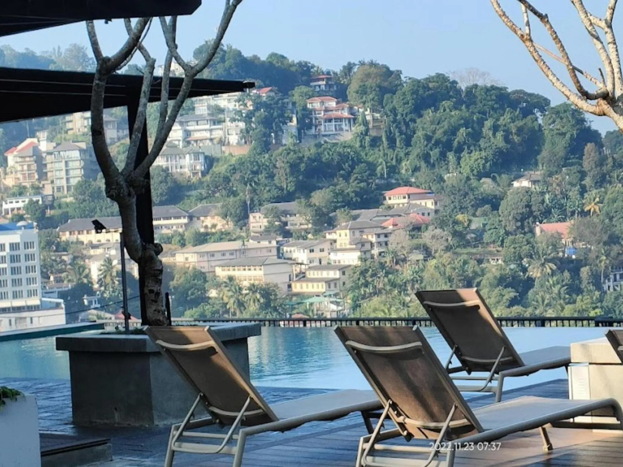 sunbed in Thilanka Hotel