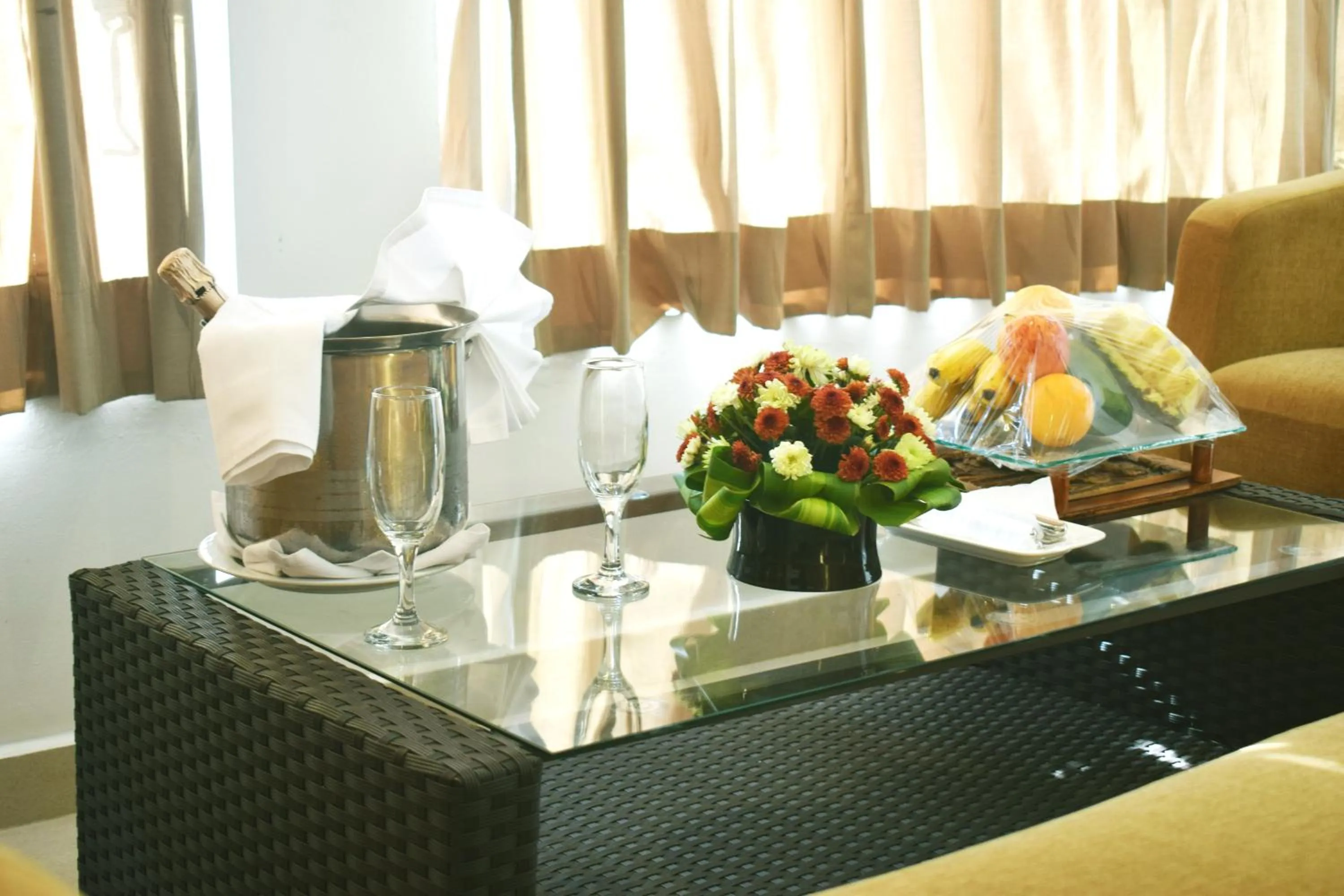 Decorative detail in Thilanka Hotel