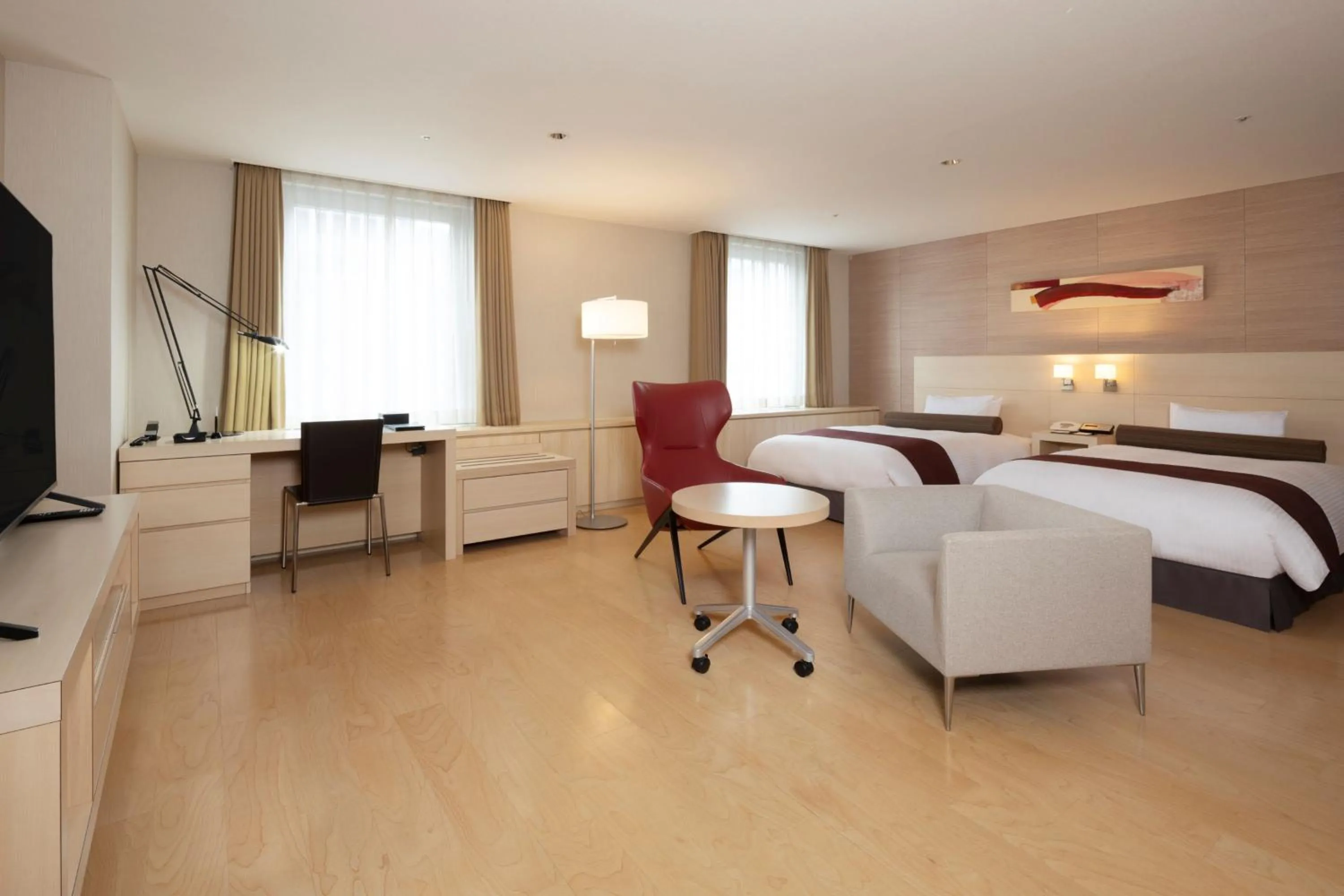 Photo of the whole room, Bed in Sapporo Grand Hotel