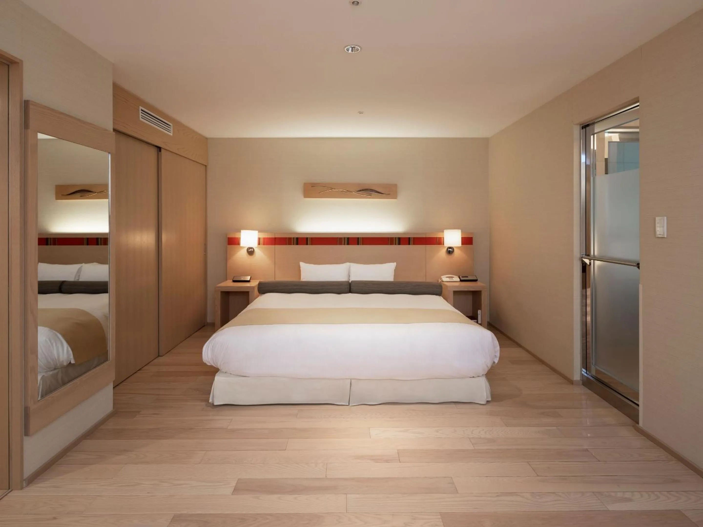 Photo of the whole room, Bed in Sapporo Grand Hotel