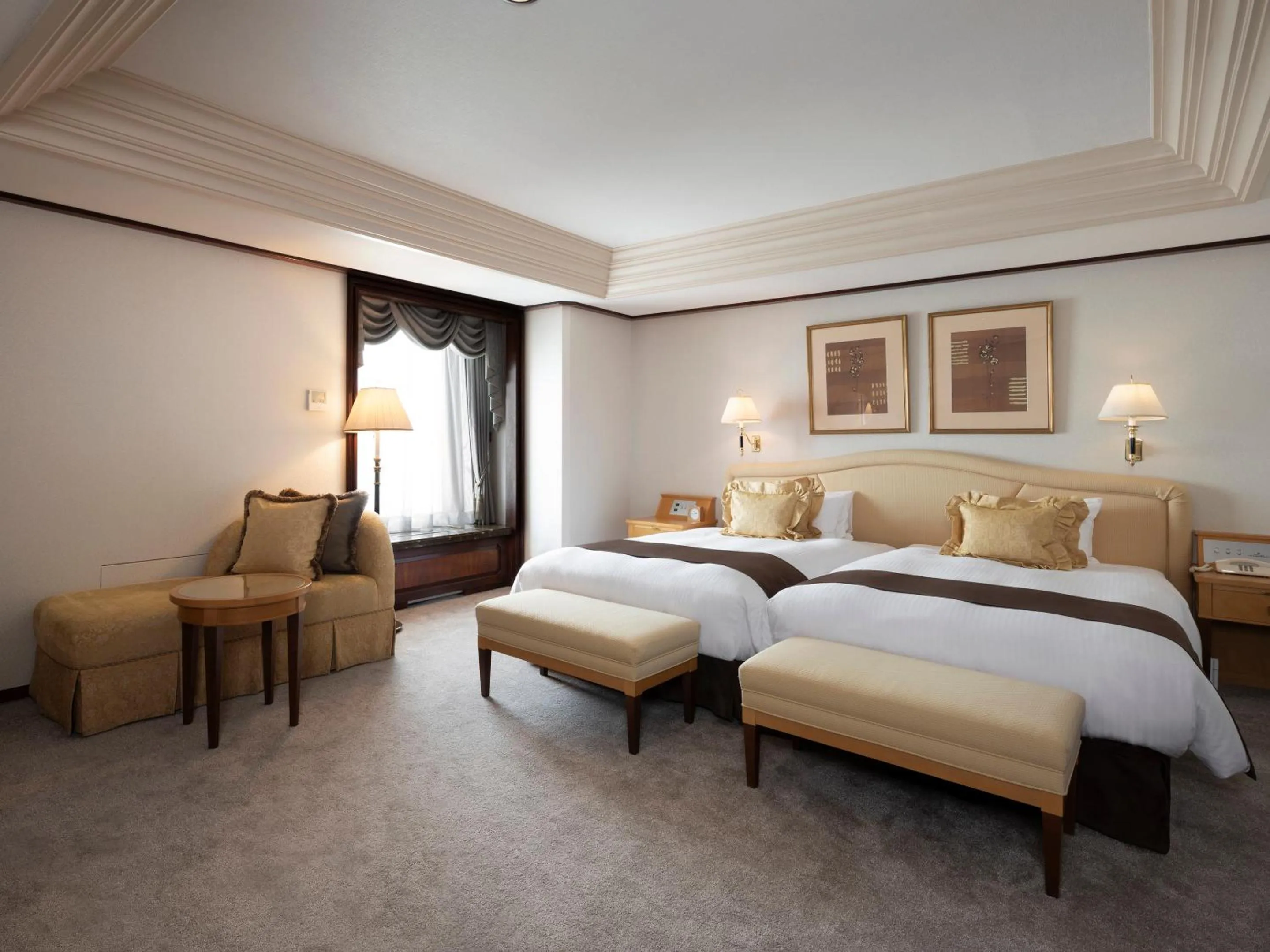 Bedroom, Bed in Sapporo Grand Hotel