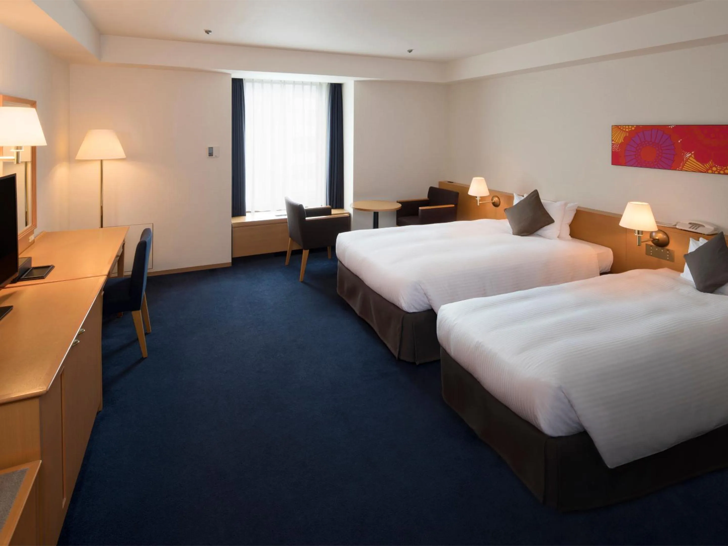 Photo of the whole room, Bed in Sapporo Grand Hotel