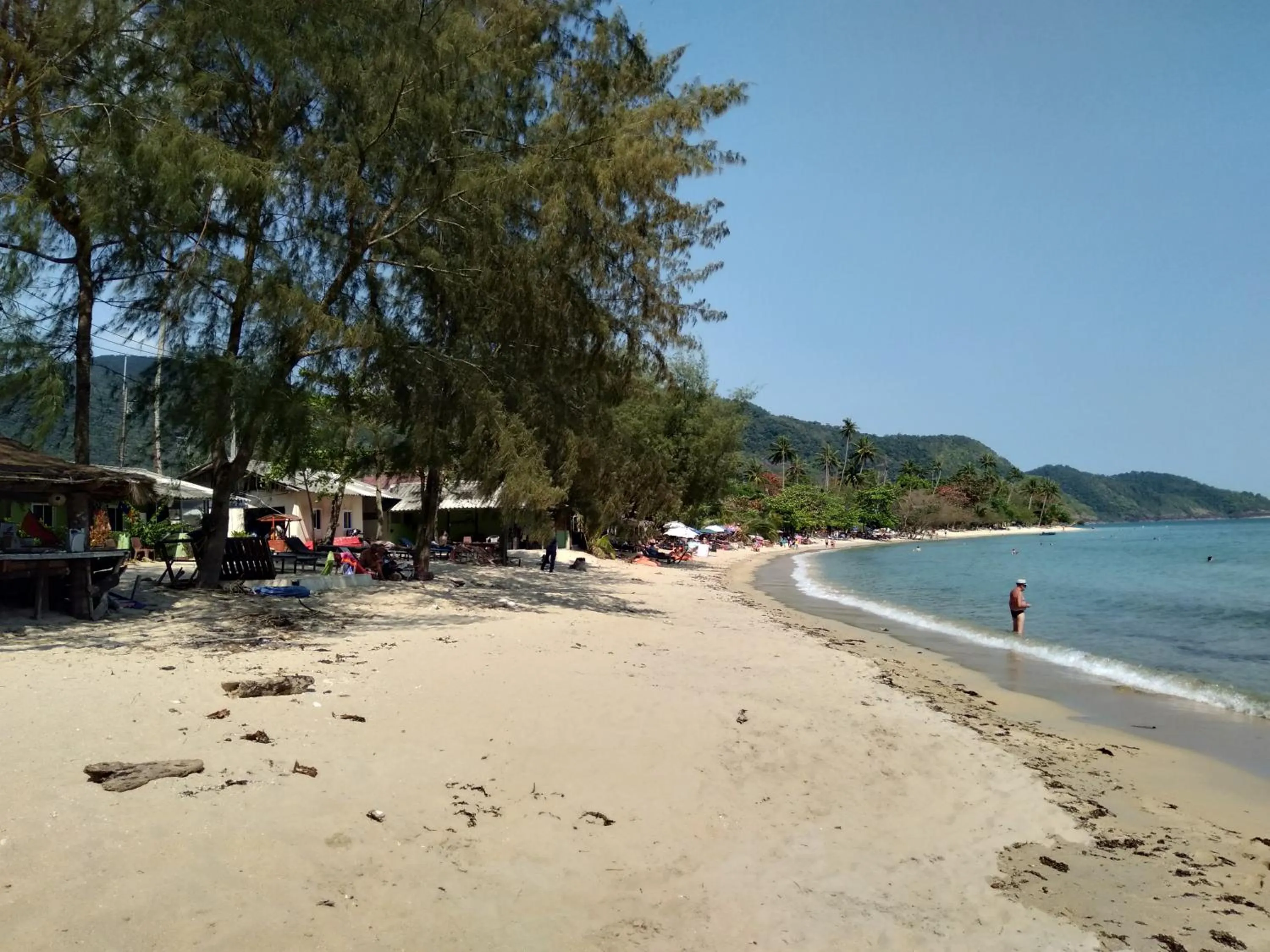 Beach in Lakchai Resort