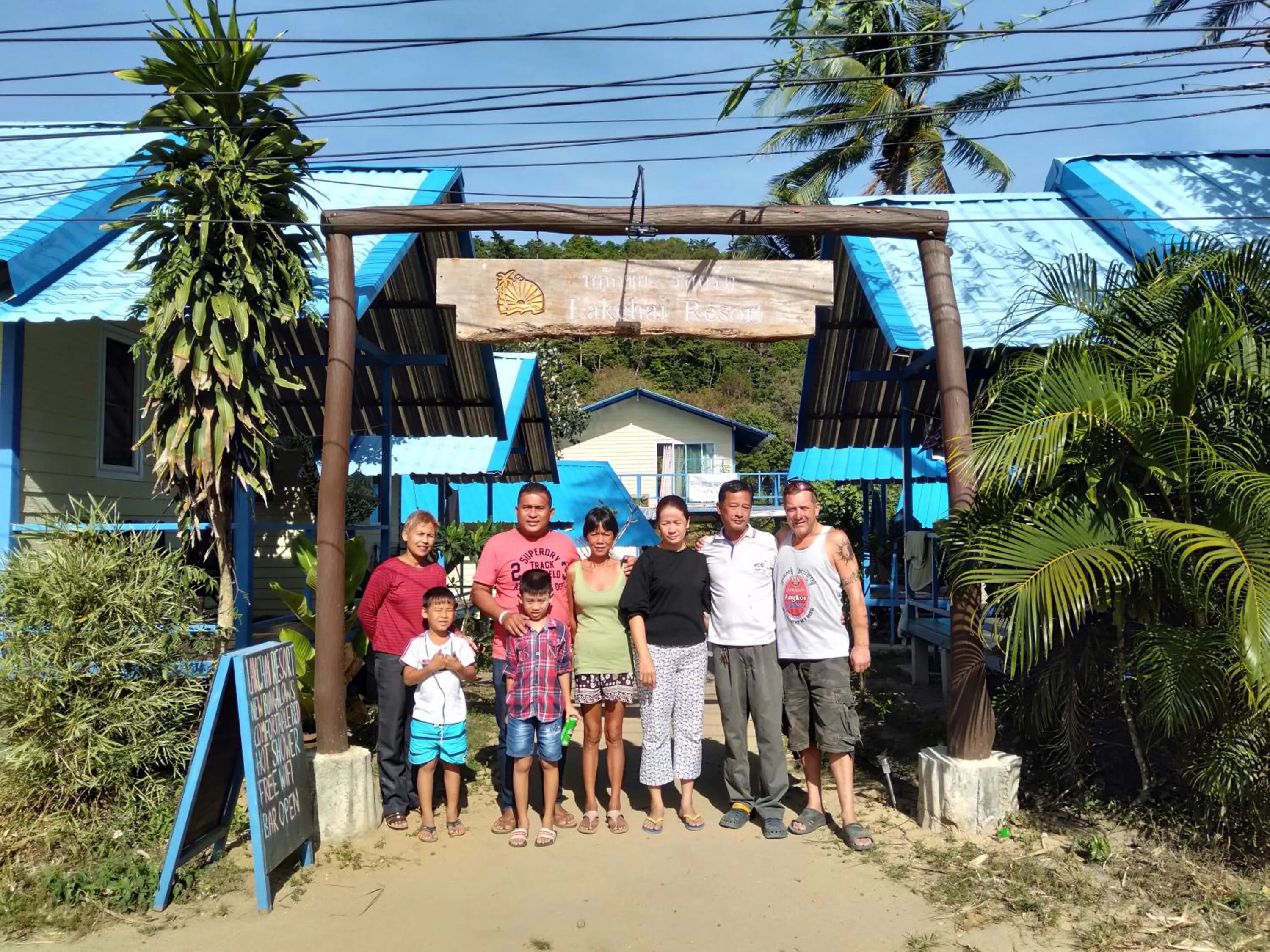 Street view in Lakchai Resort