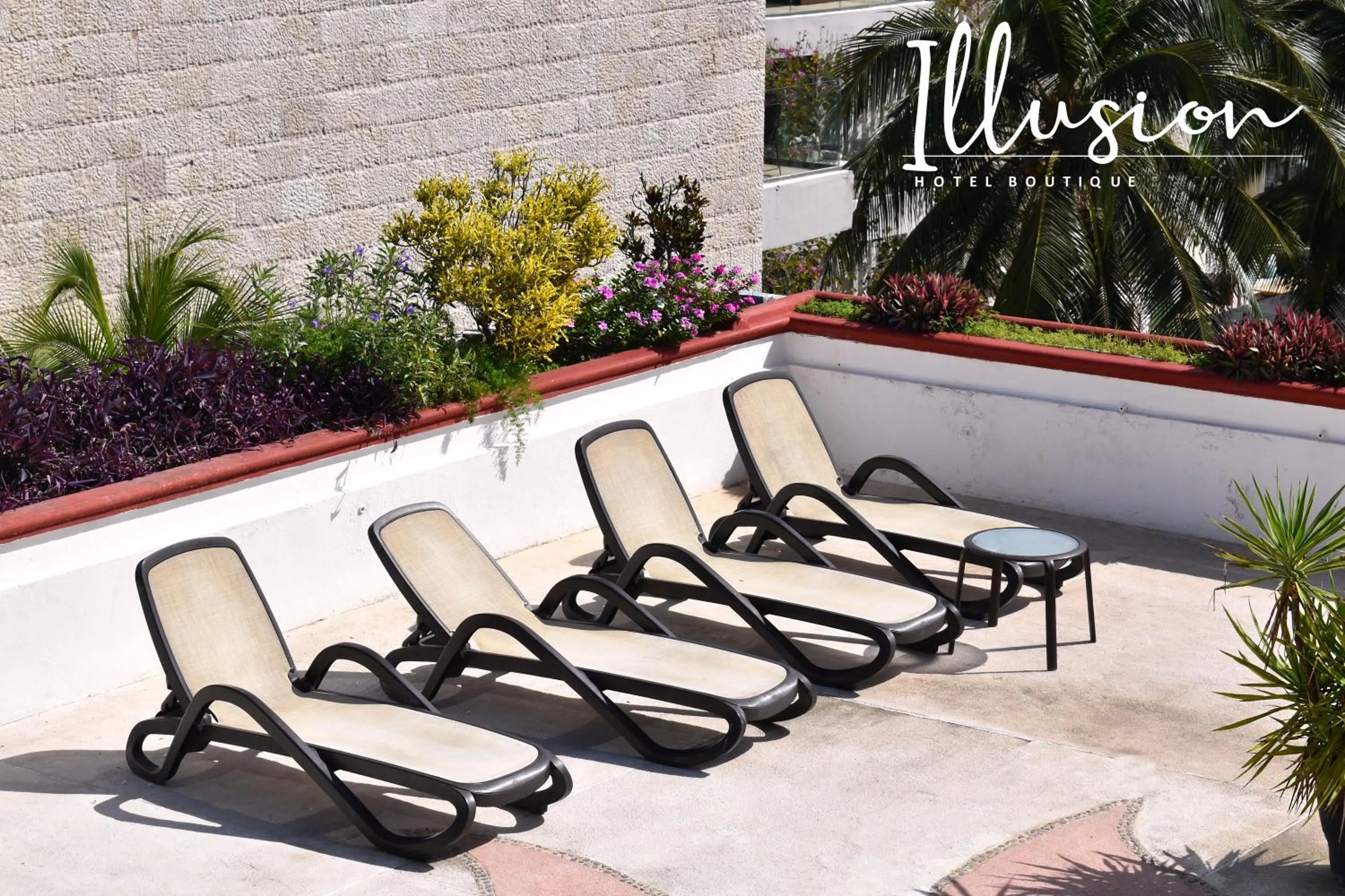 Balcony/Terrace in Illusion Boutique "Near Beach"