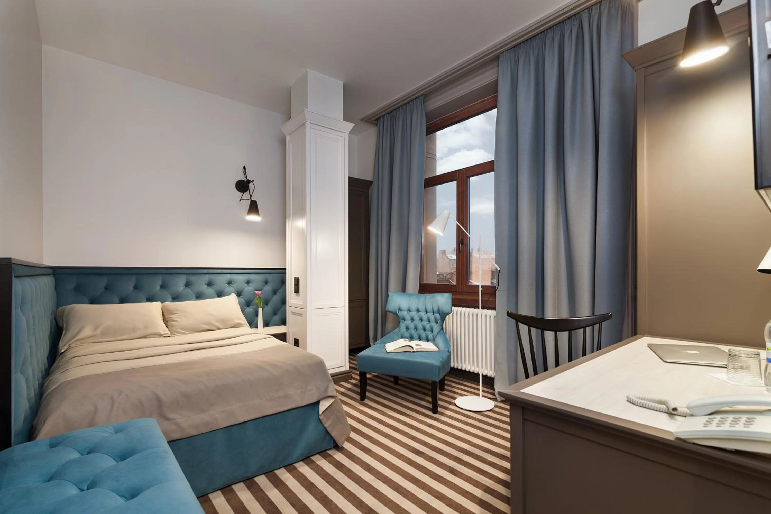 Photo of the whole room, Bed in PANORAMA Lviv Hotel