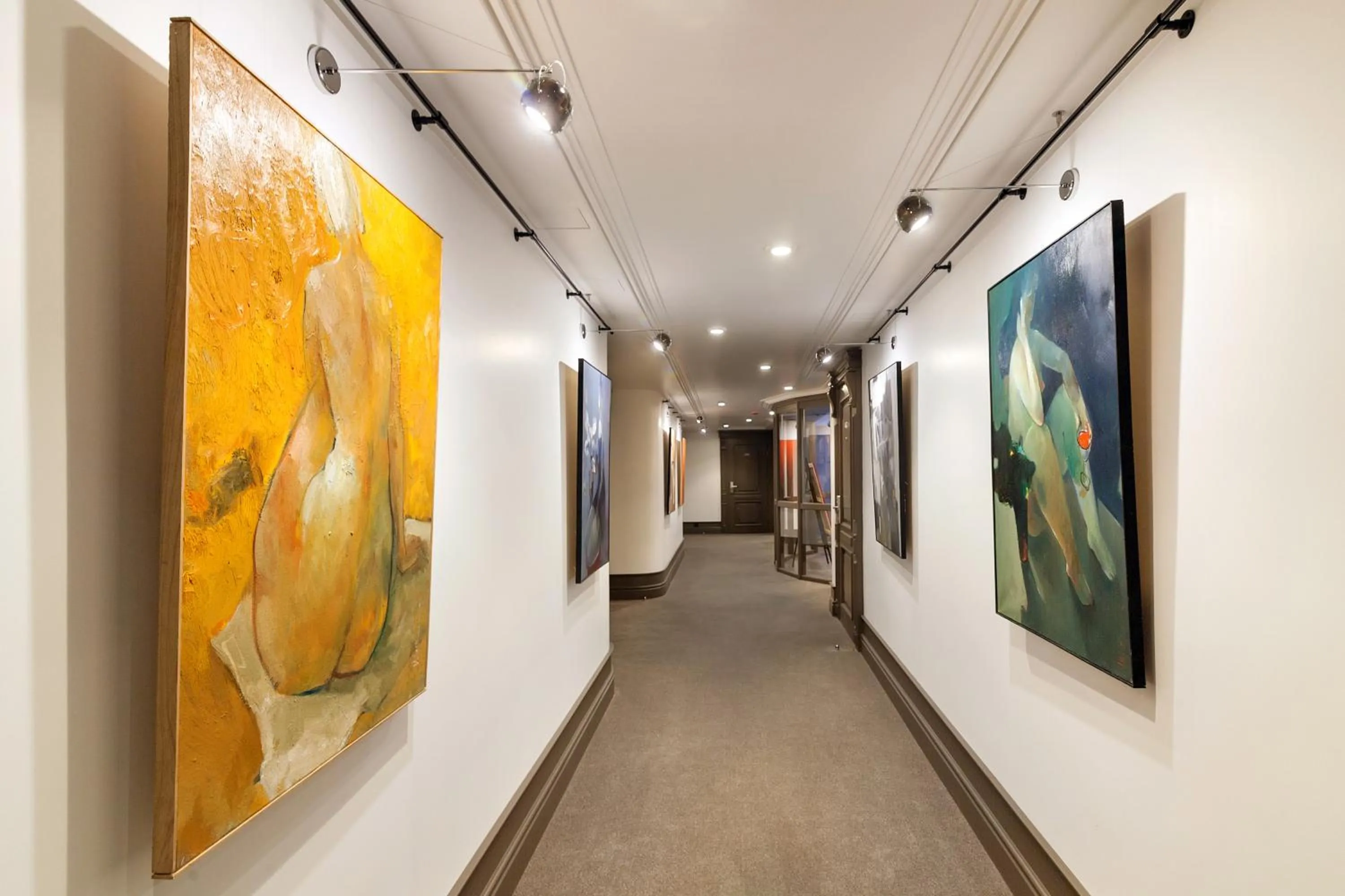 Decorative detail in PANORAMA Lviv Hotel