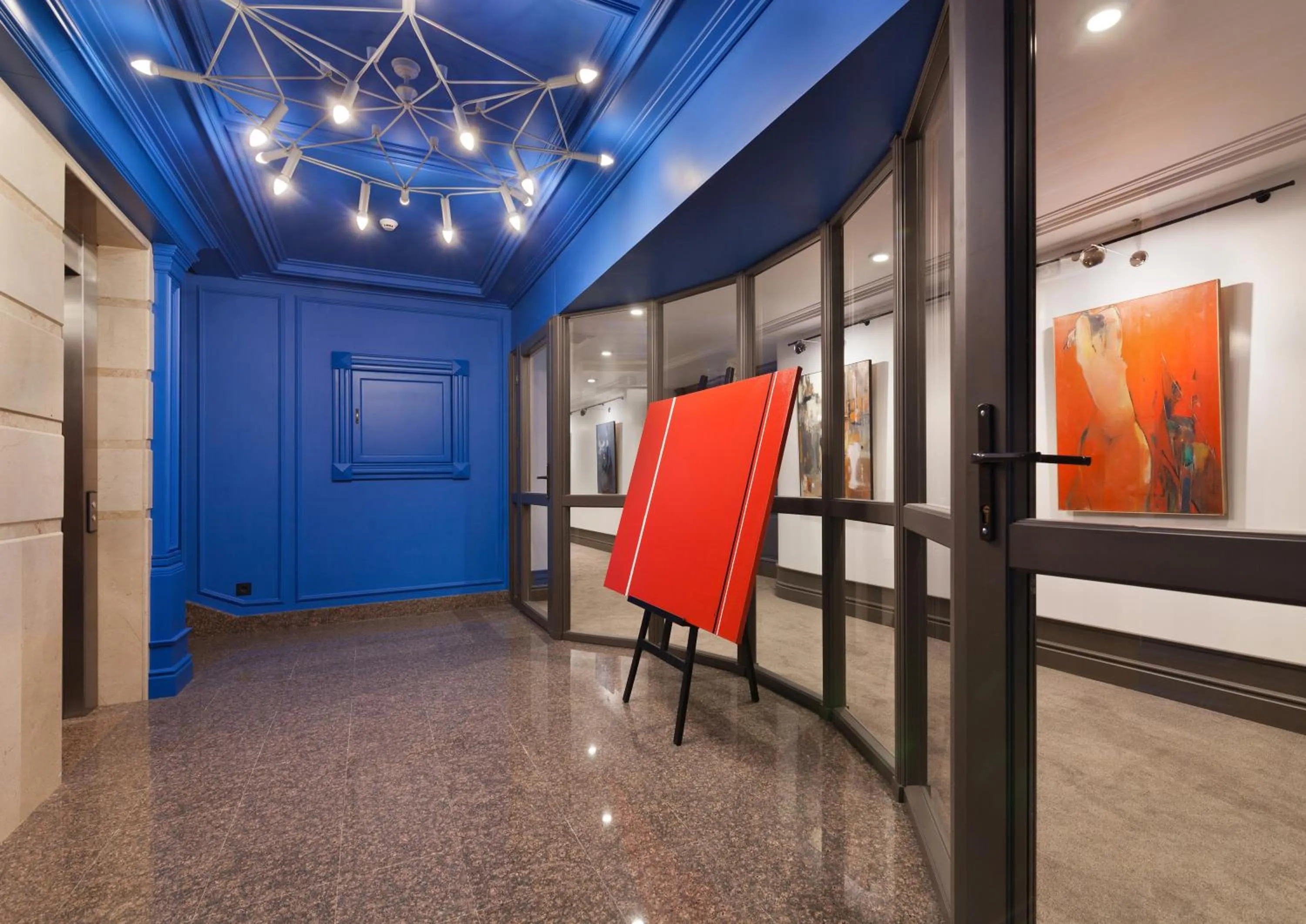 Decorative detail in PANORAMA Lviv Hotel