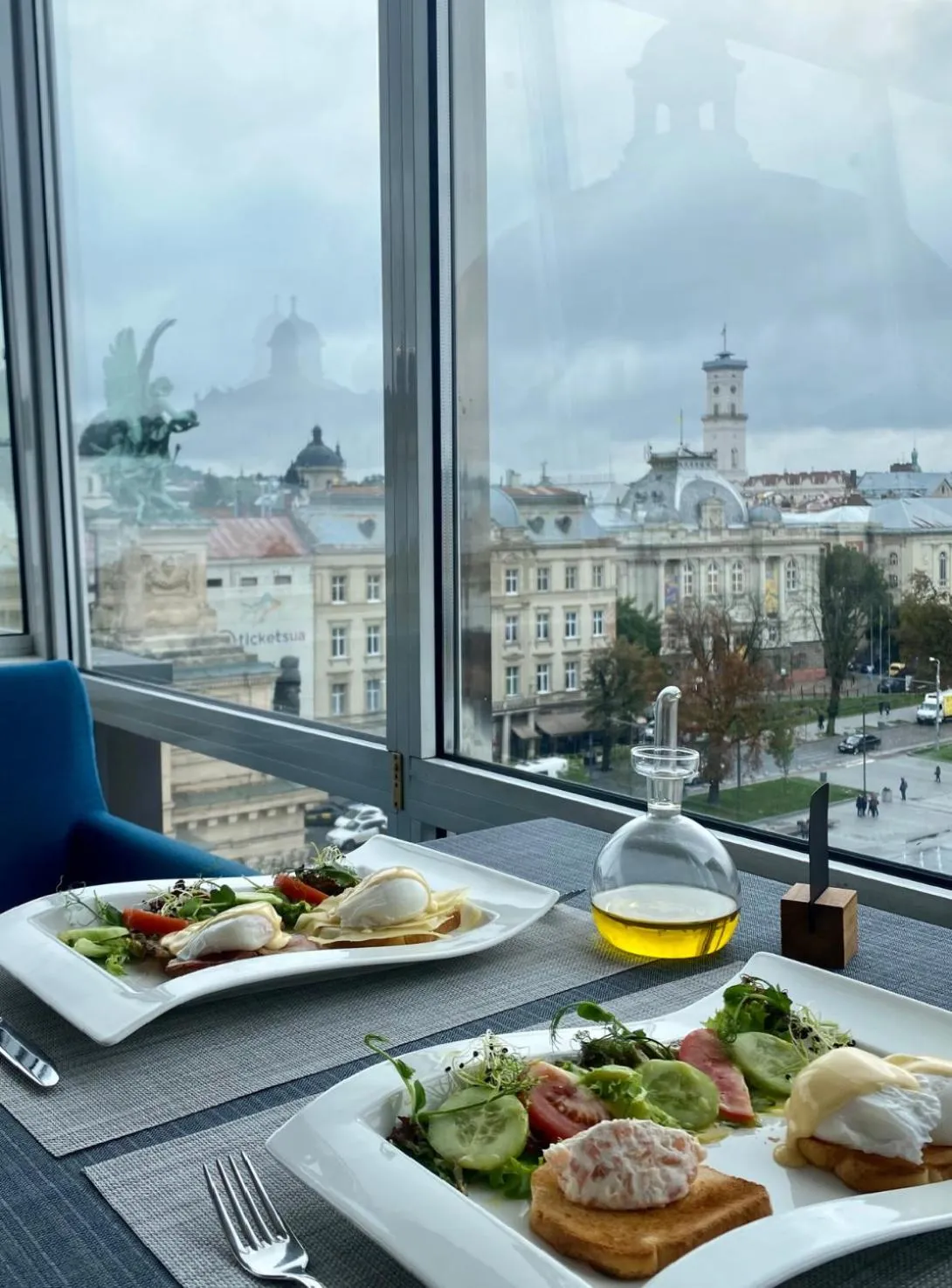 Restaurant/places to eat in PANORAMA Lviv Hotel
