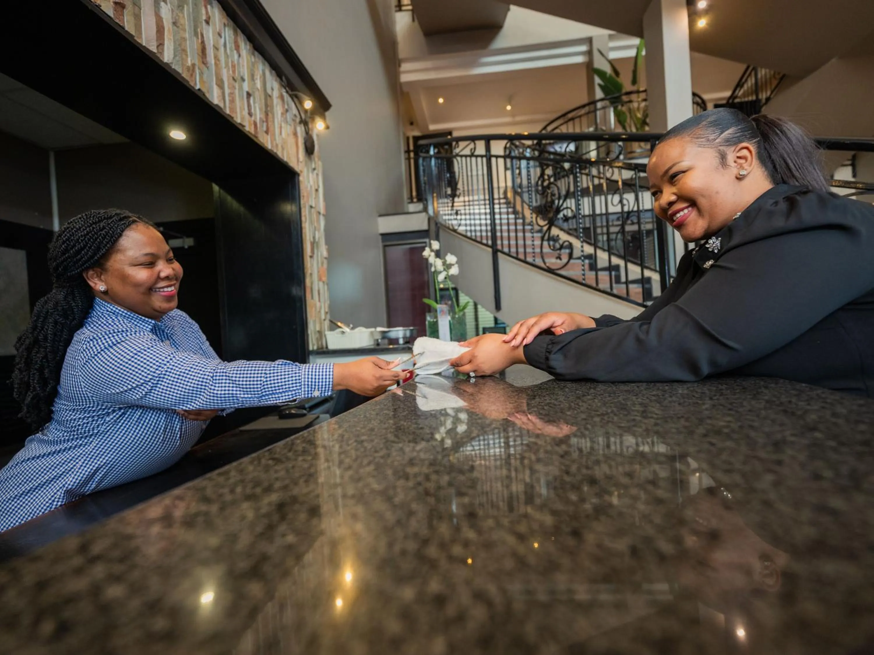 Staff in ANEW Hotel Highveld Emalahleni