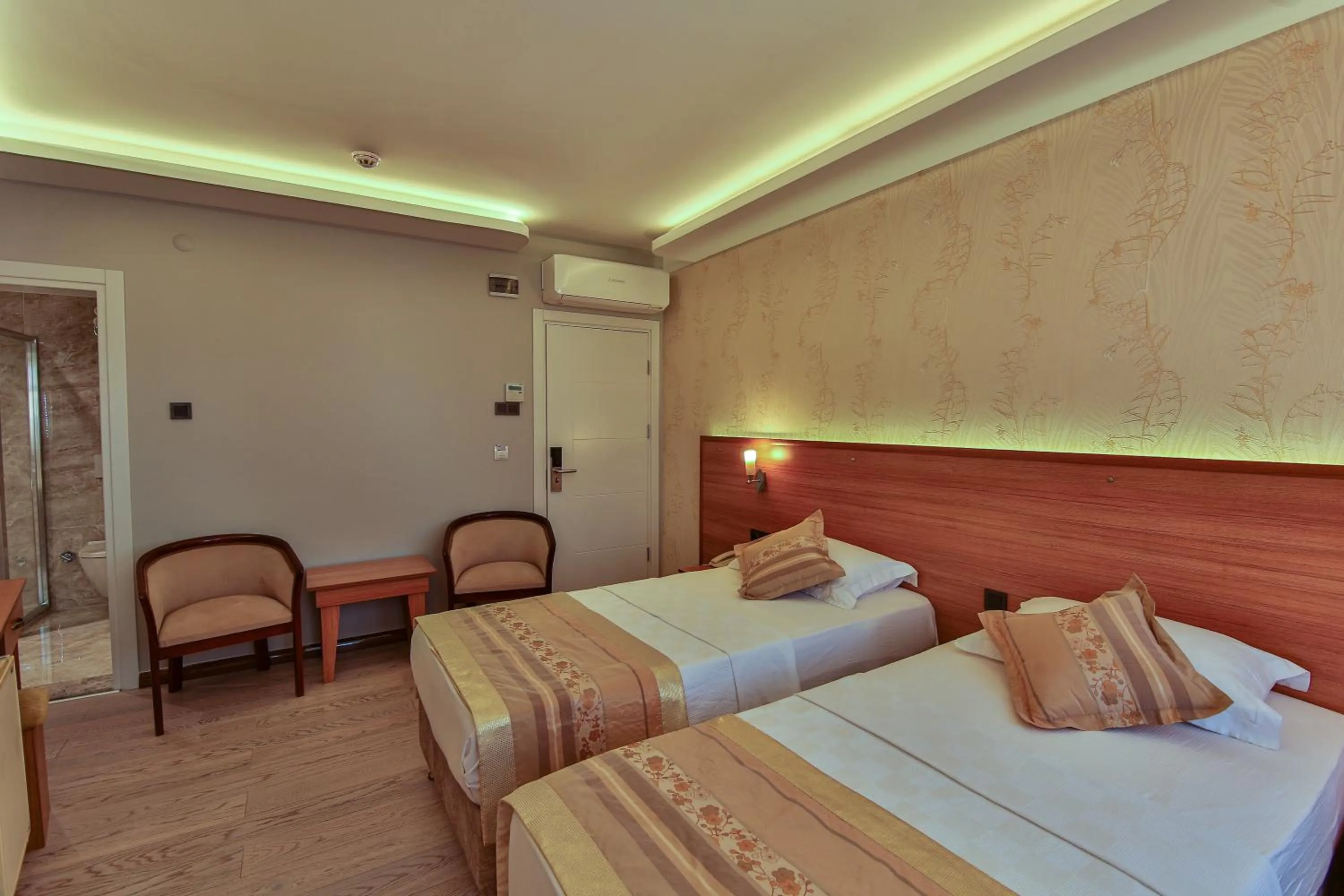 Bed in Seymen Hotel