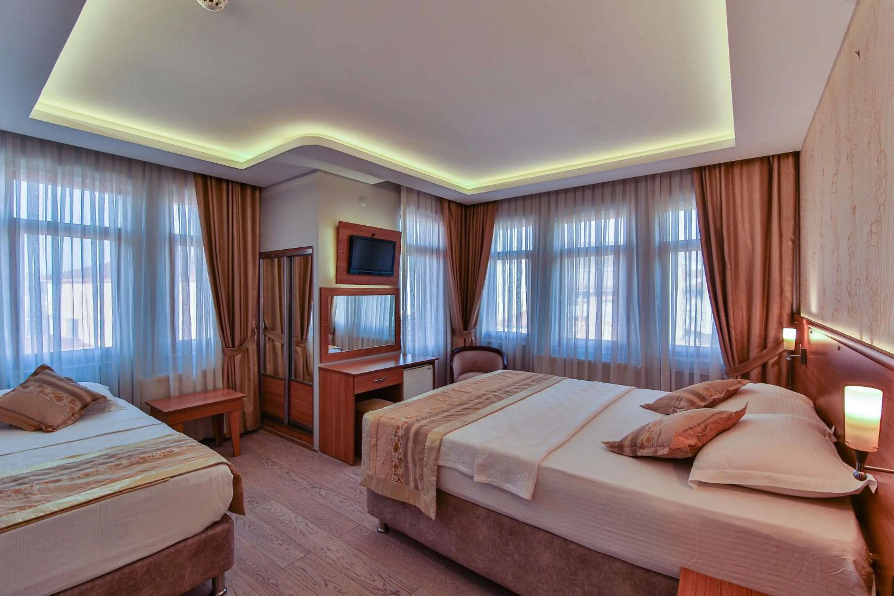 Bed in Seymen Hotel