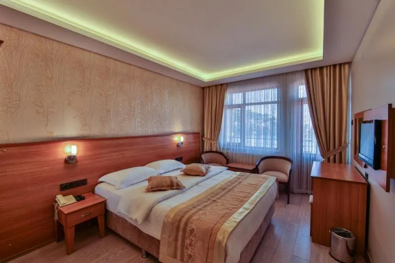 Bed in Seymen Hotel