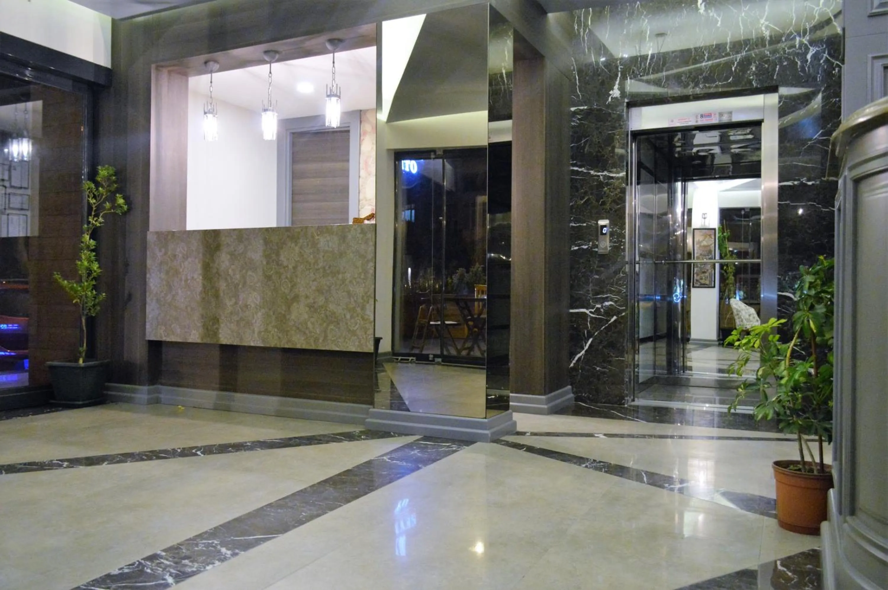 Lobby or reception in Seymen Hotel