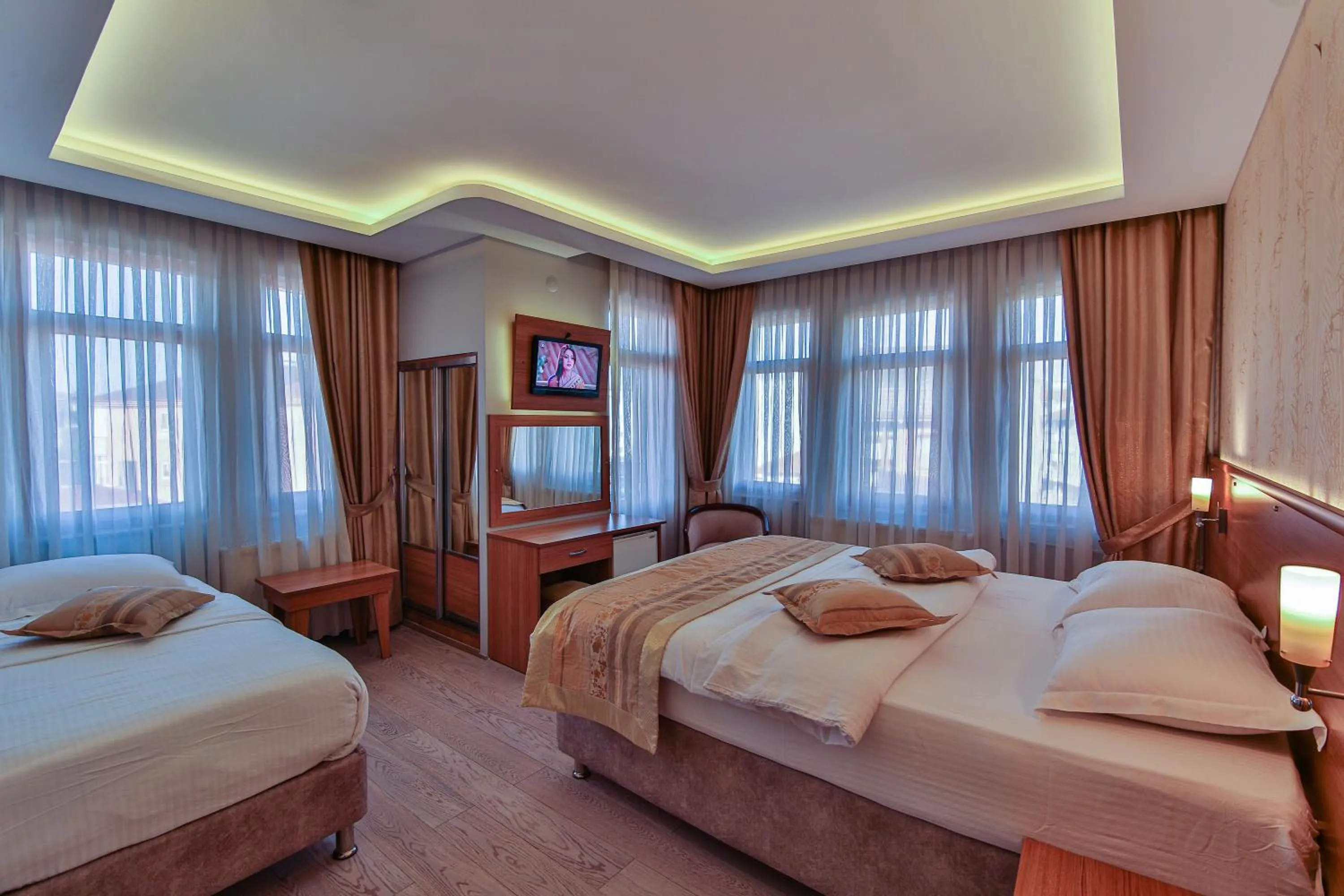 Bed in Seymen Hotel