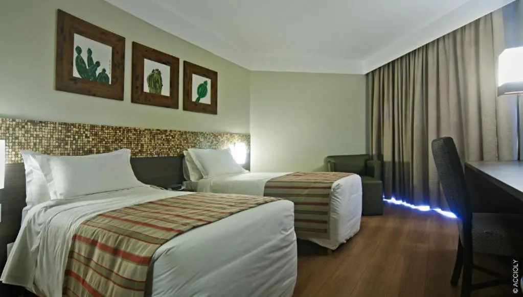 Bed in Celi Hotel Aracaju