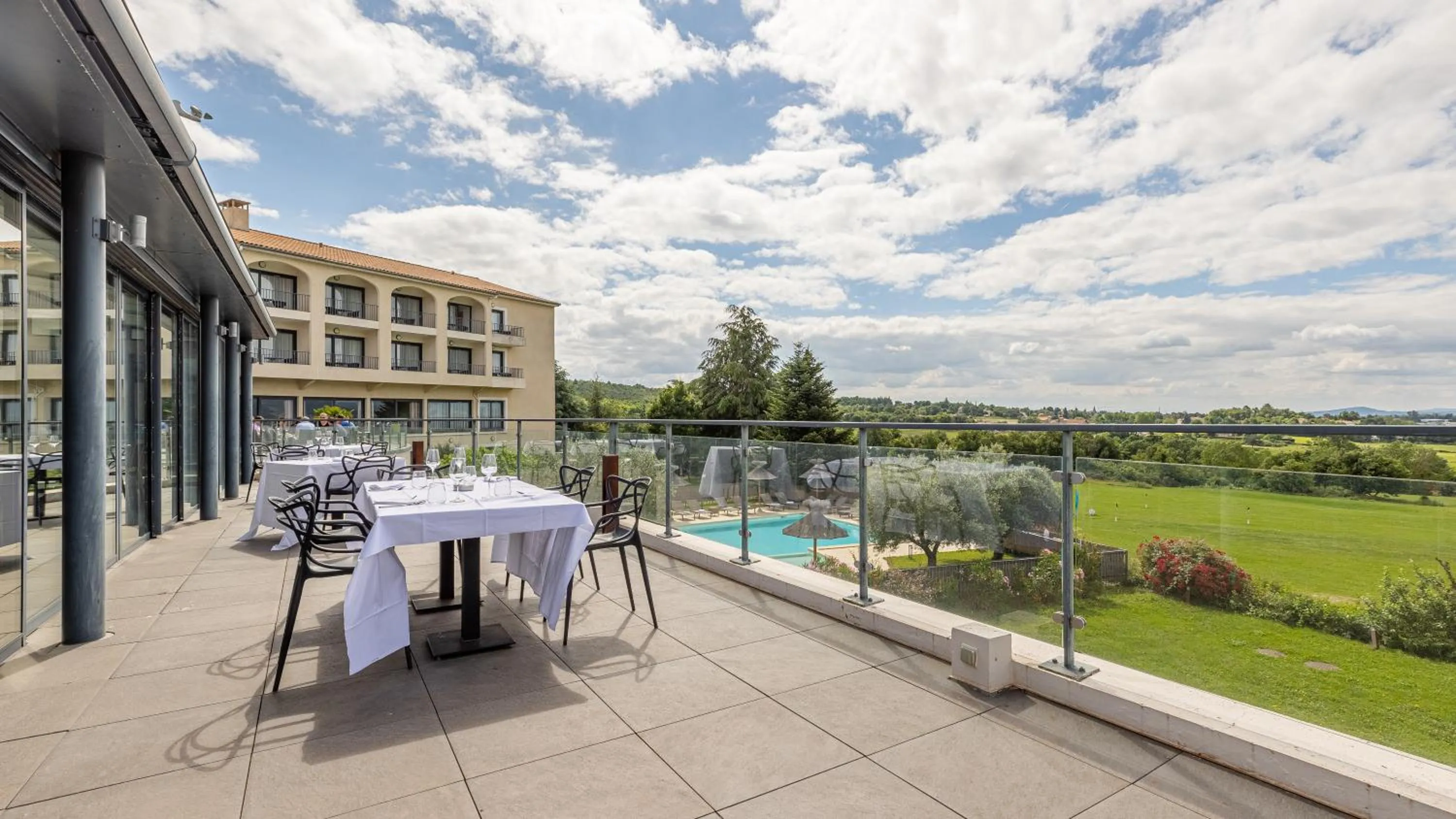 Natural landscape in Domaine De Saint Clair