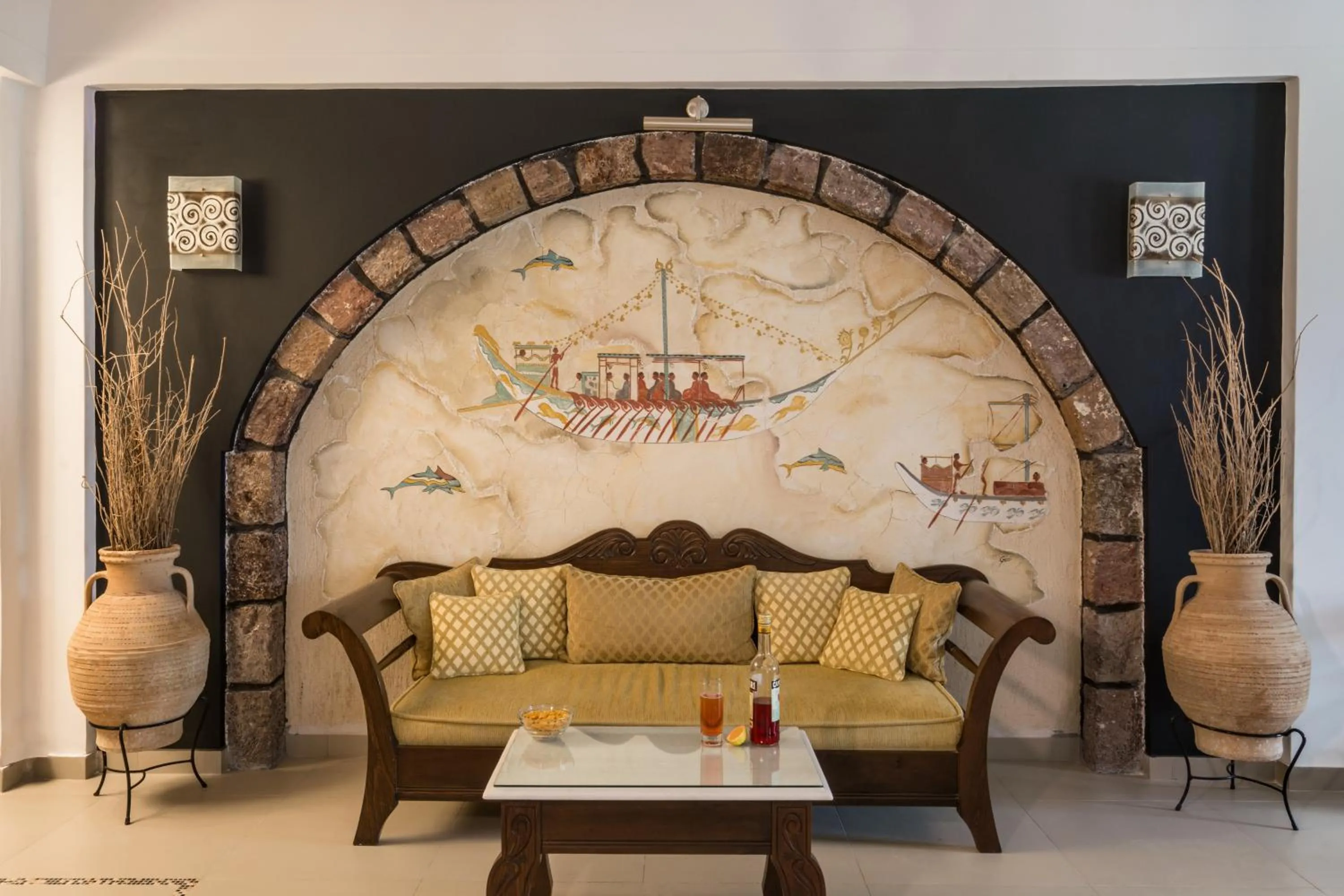 Living room in Hotel Sunrise