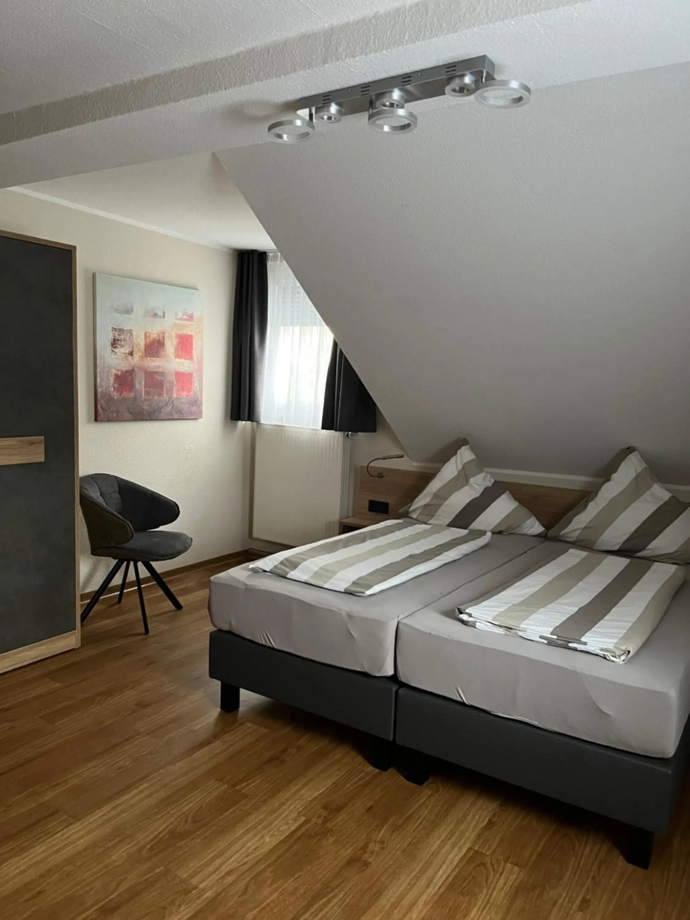 Bedroom, Bed in Gasthaus Waldschlosschen