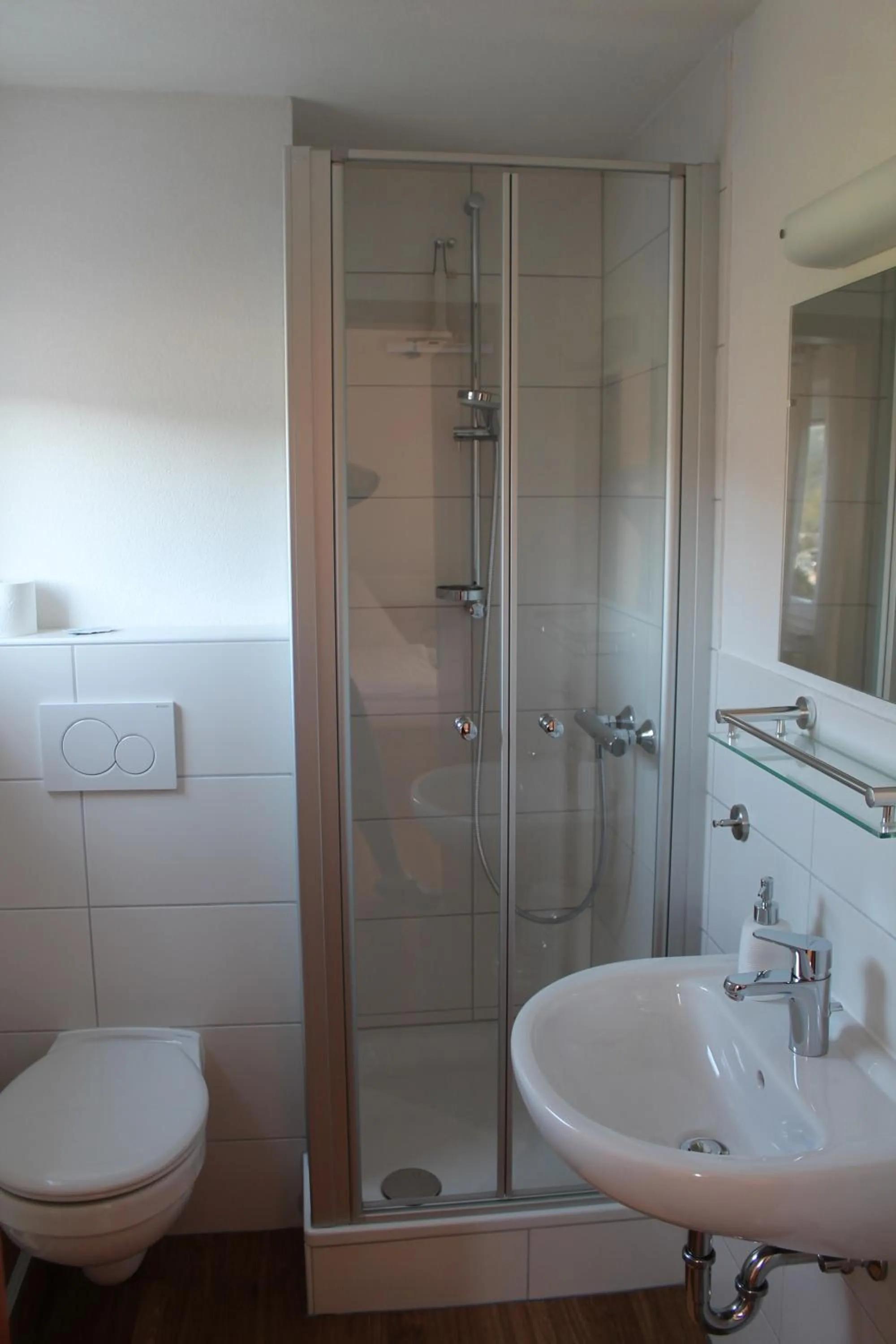 Shower in Gasthaus Waldschlosschen