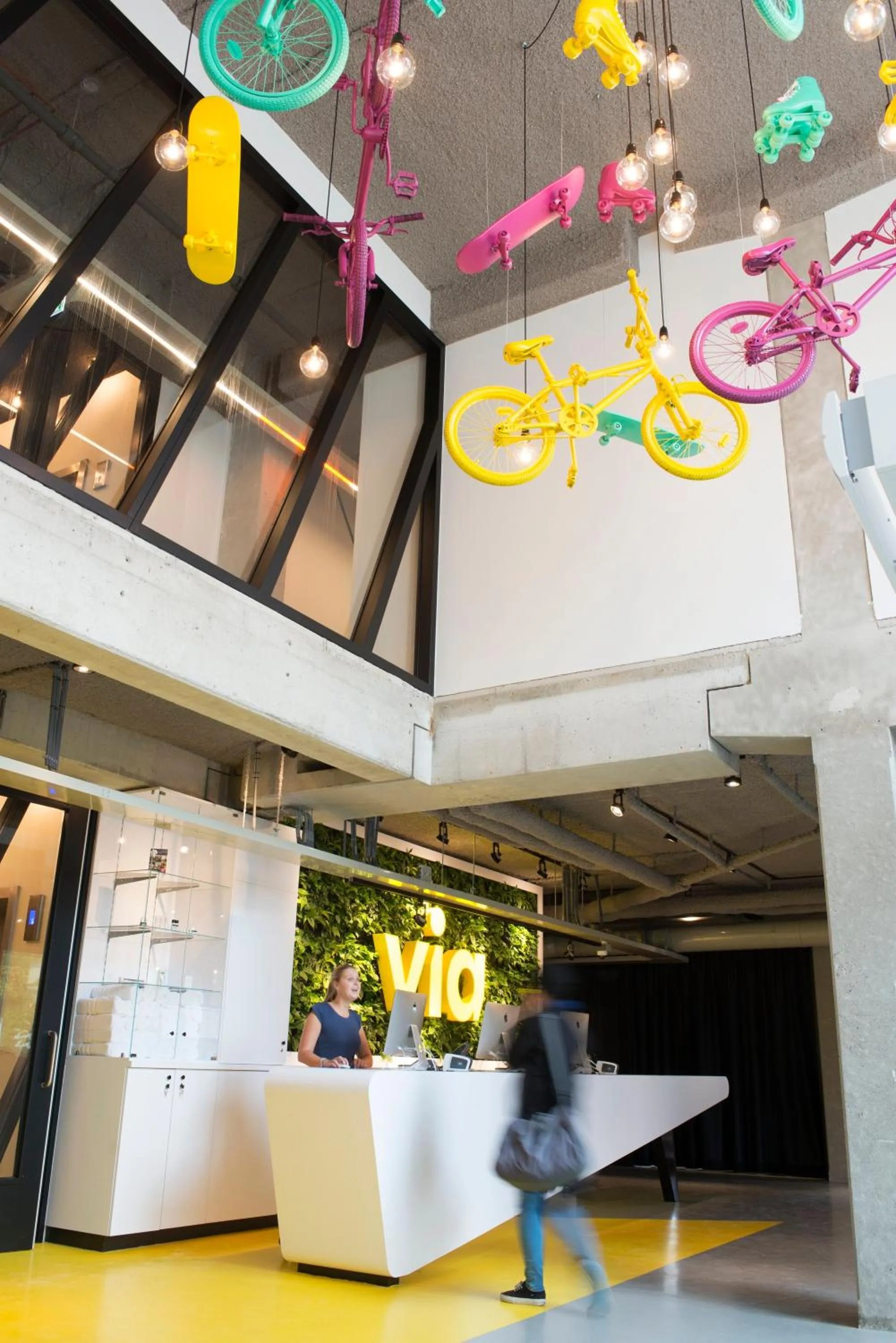 Lobby or reception in Via Amsterdam