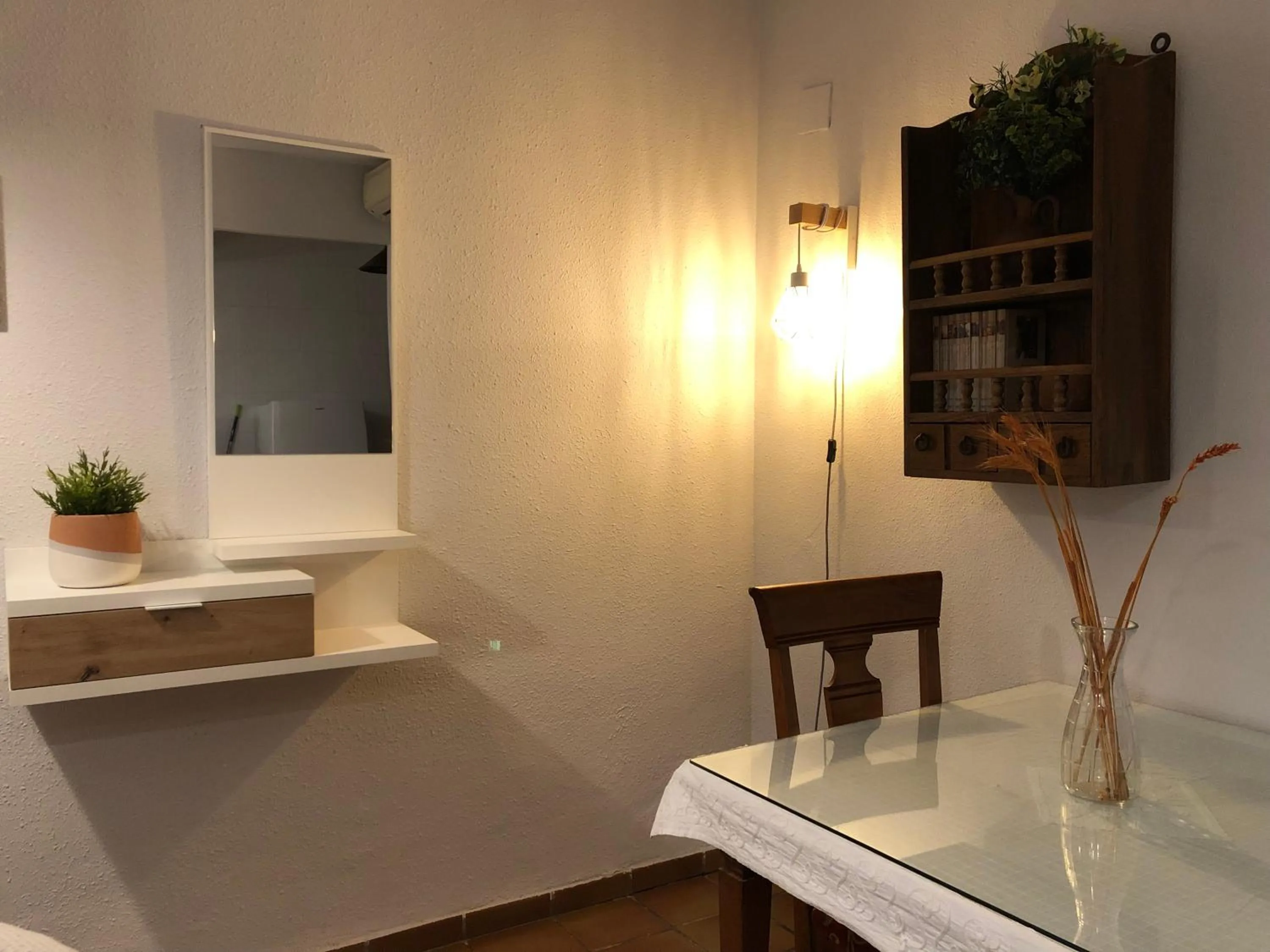 Living room in Apartamentos Atalayas Extremadura