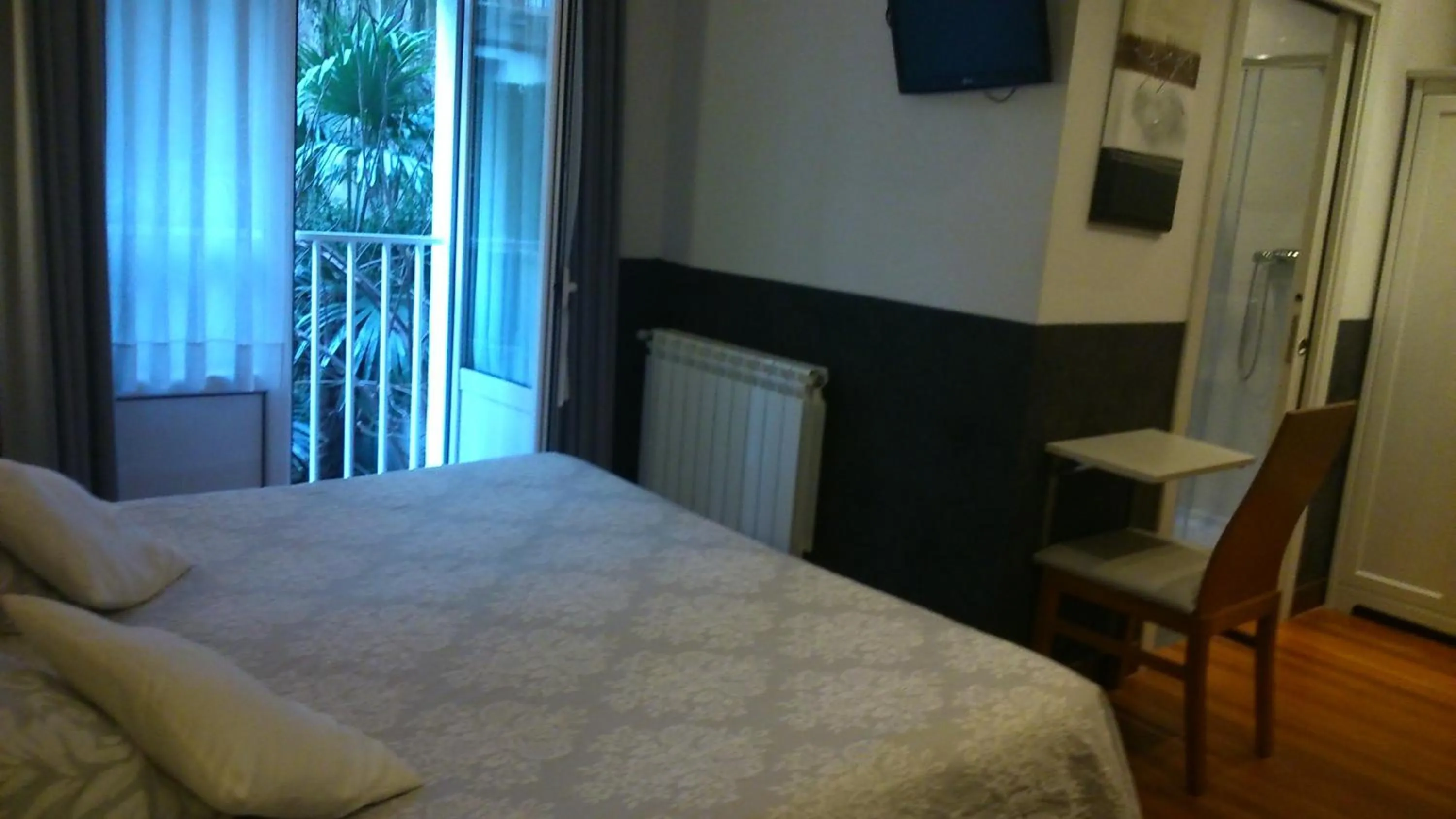 Shower, Bed in Hostal San Sebastian Centro