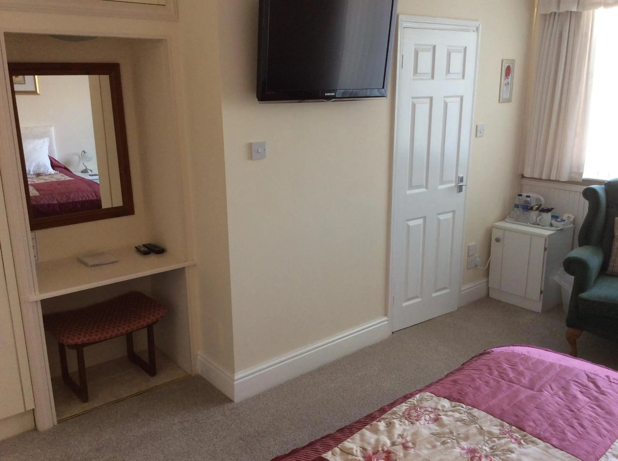 Bed in Highfield Guest House