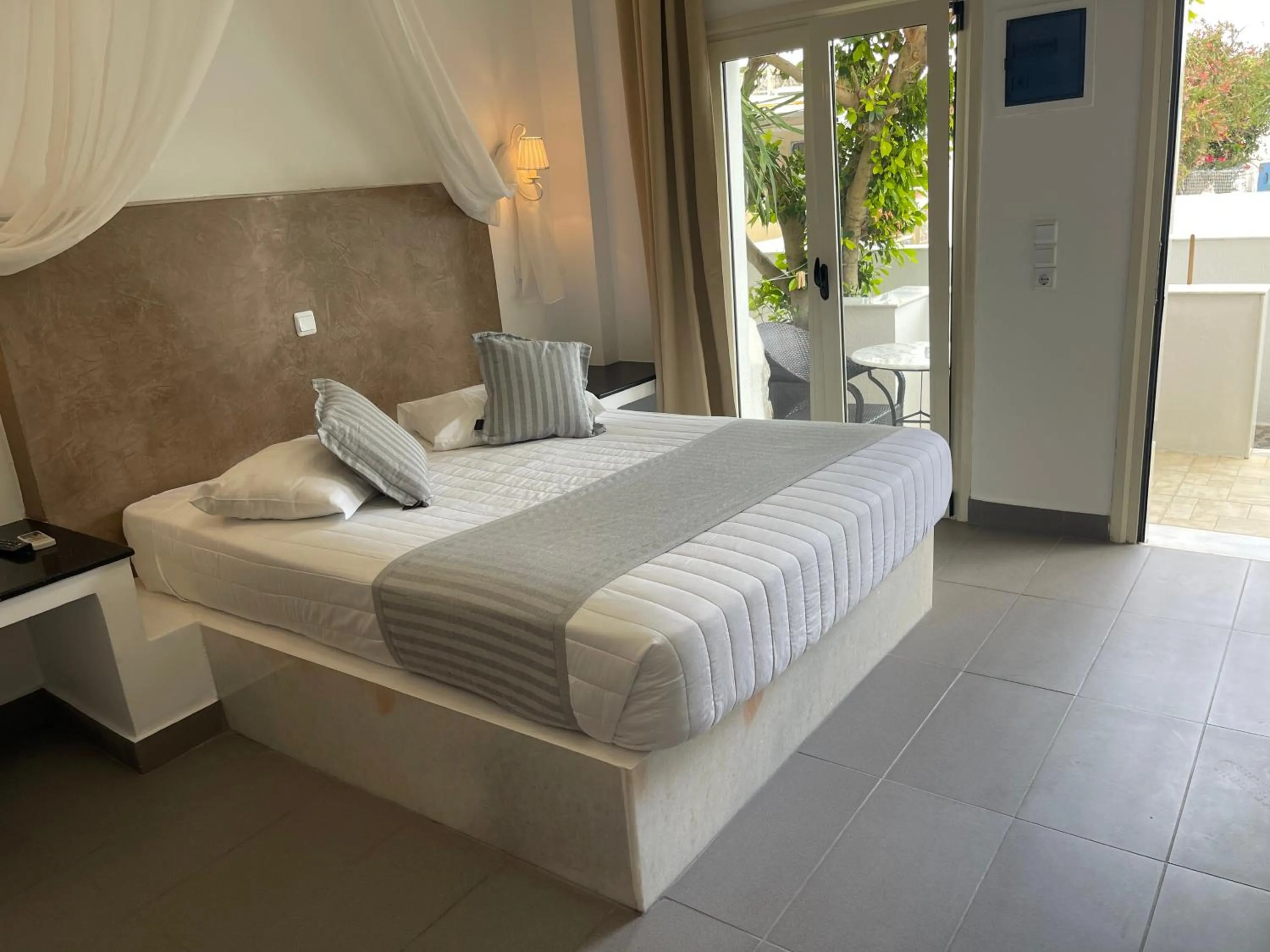 Bed in Danae Villa