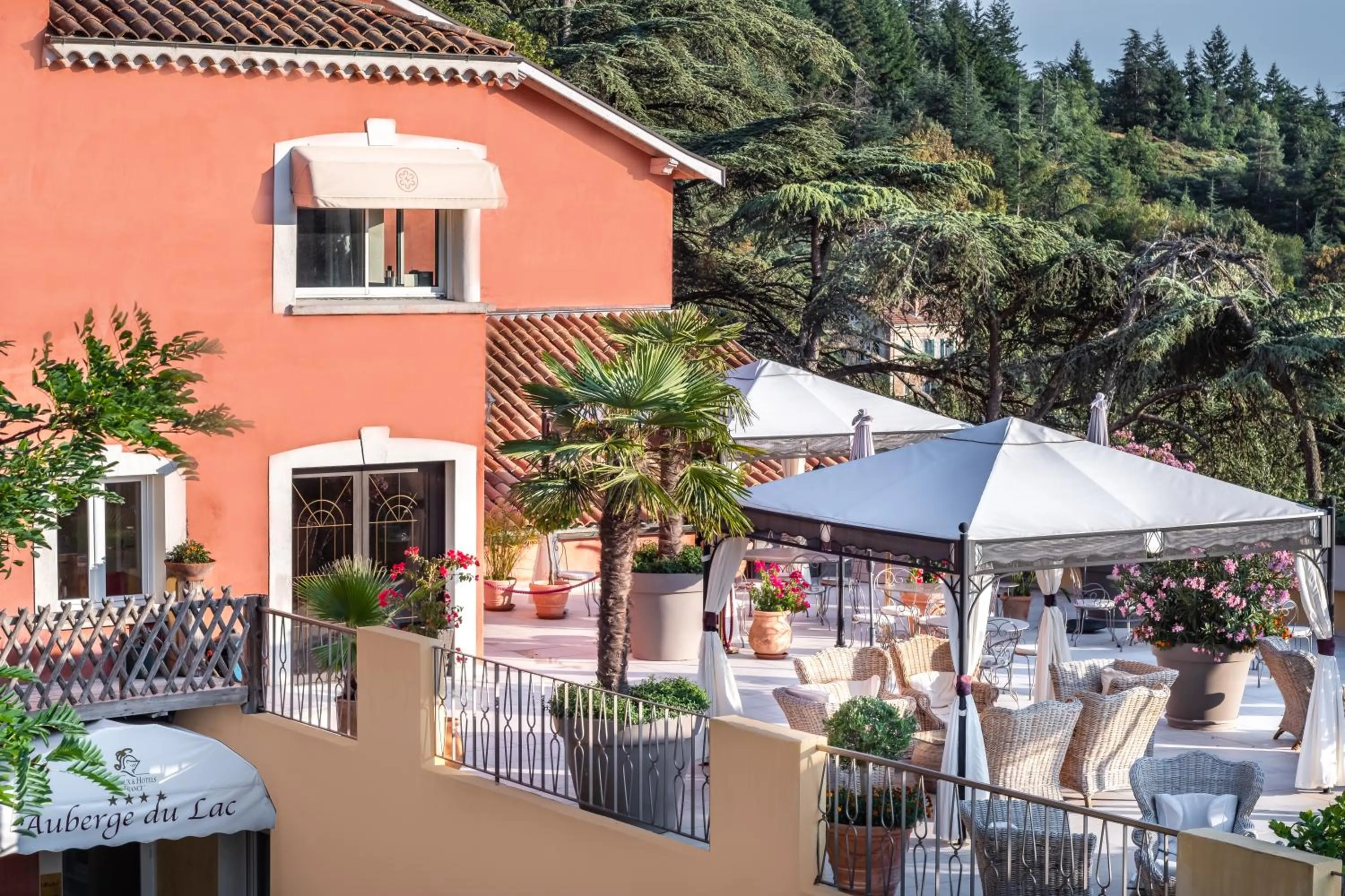 Patio in Auberge Du Lac