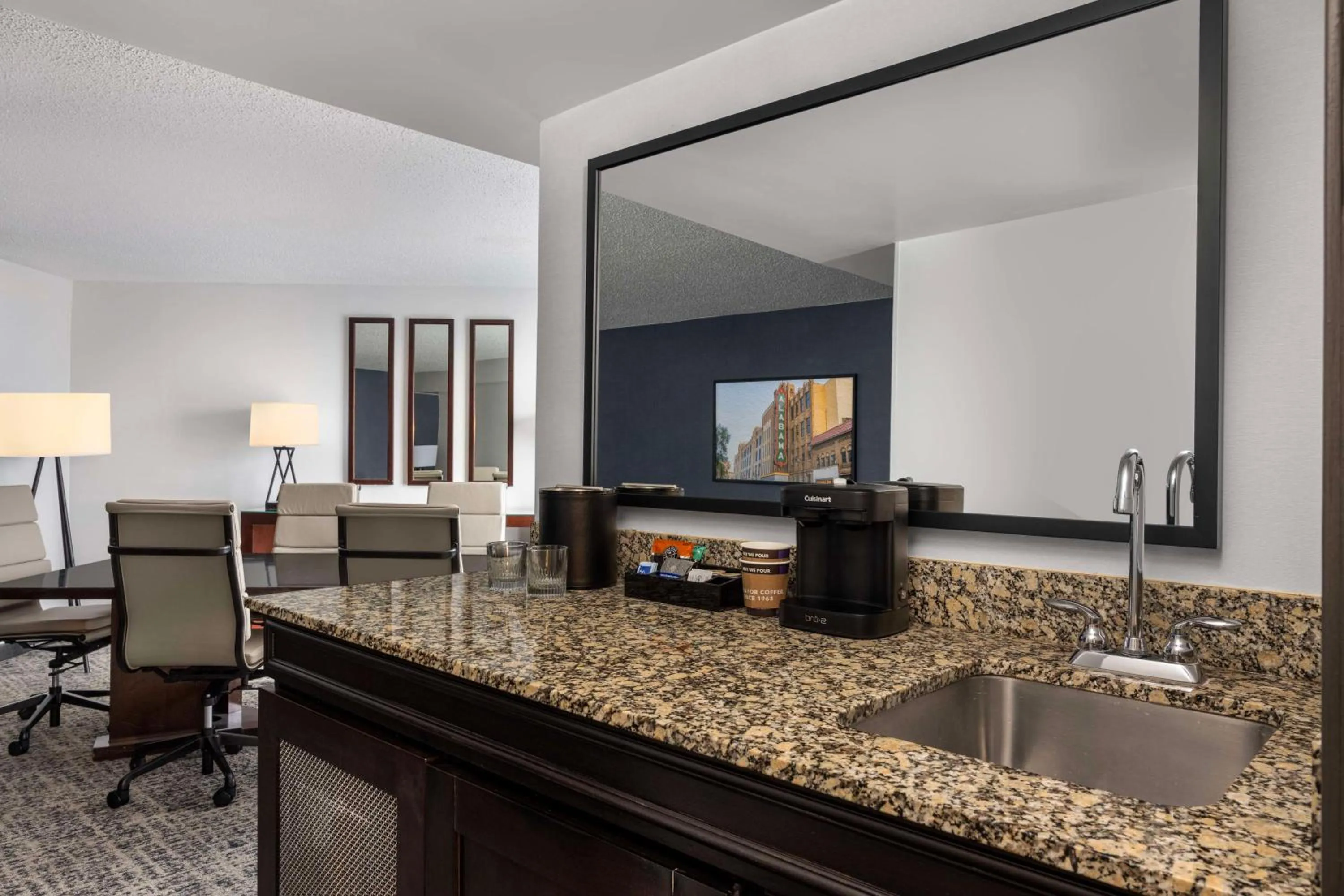 Photo of the whole room in Embassy Suites Birmingham