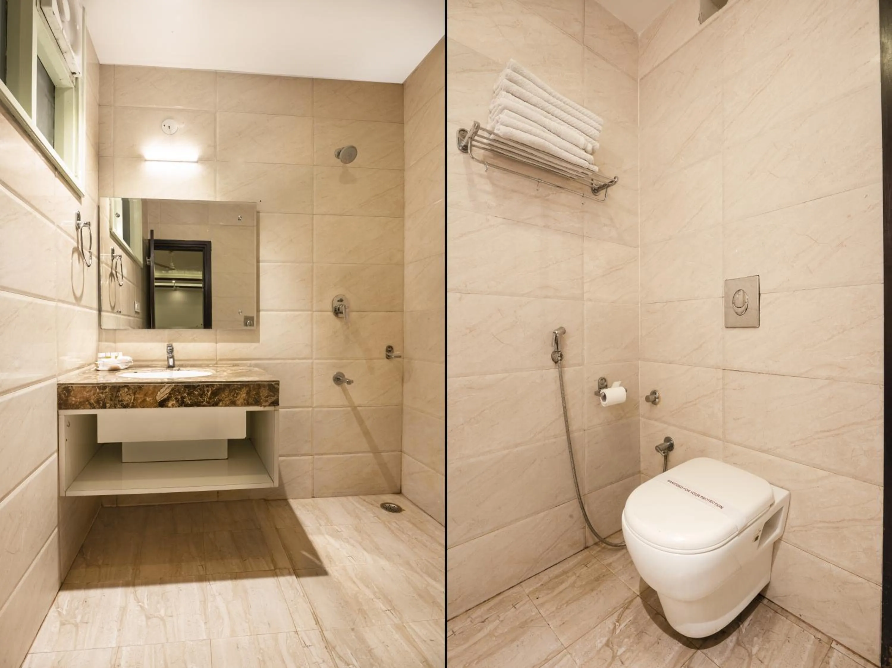 Bathroom in Hotel The Royal Krishna