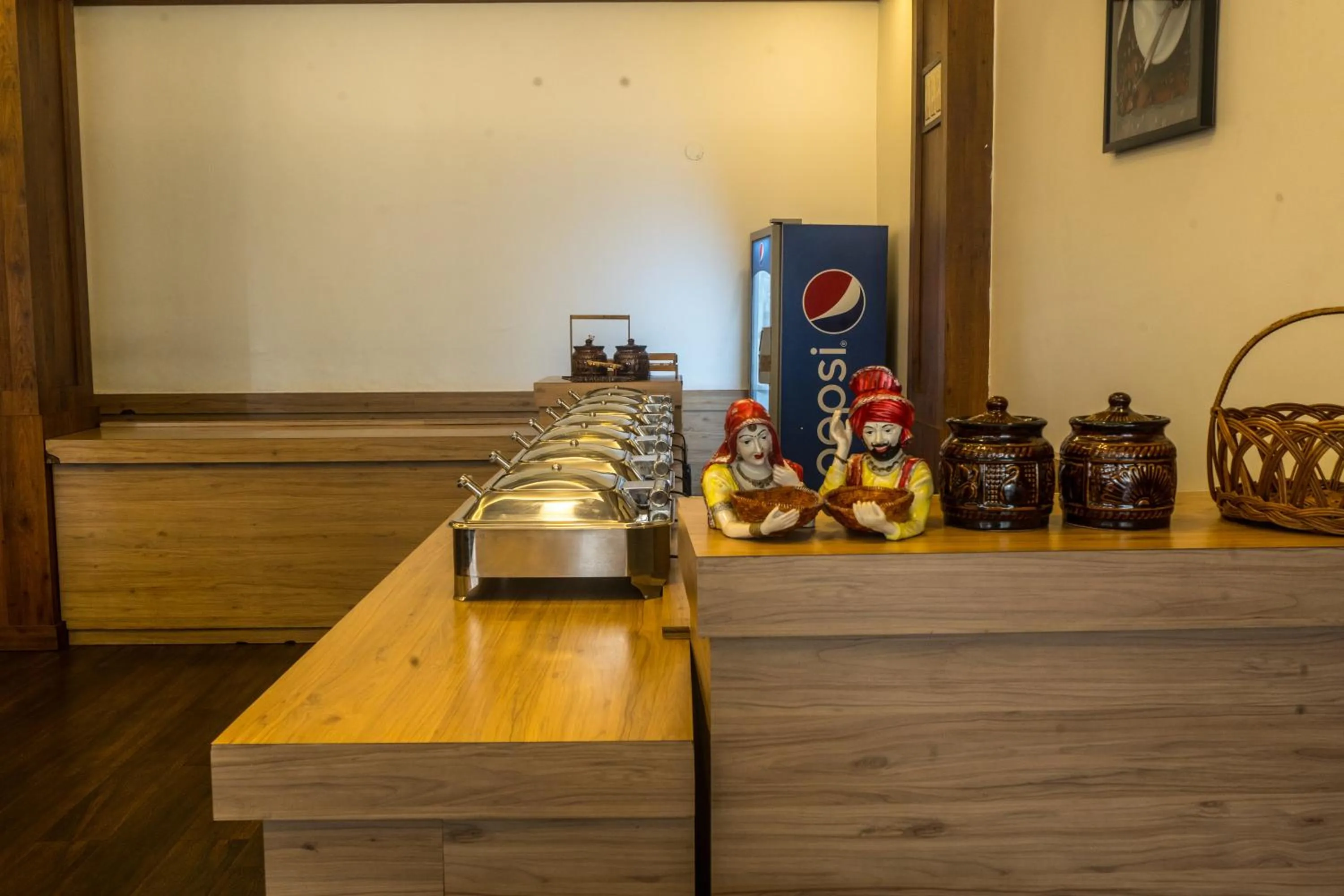 Buffet breakfast in Hotel The Royal Krishna