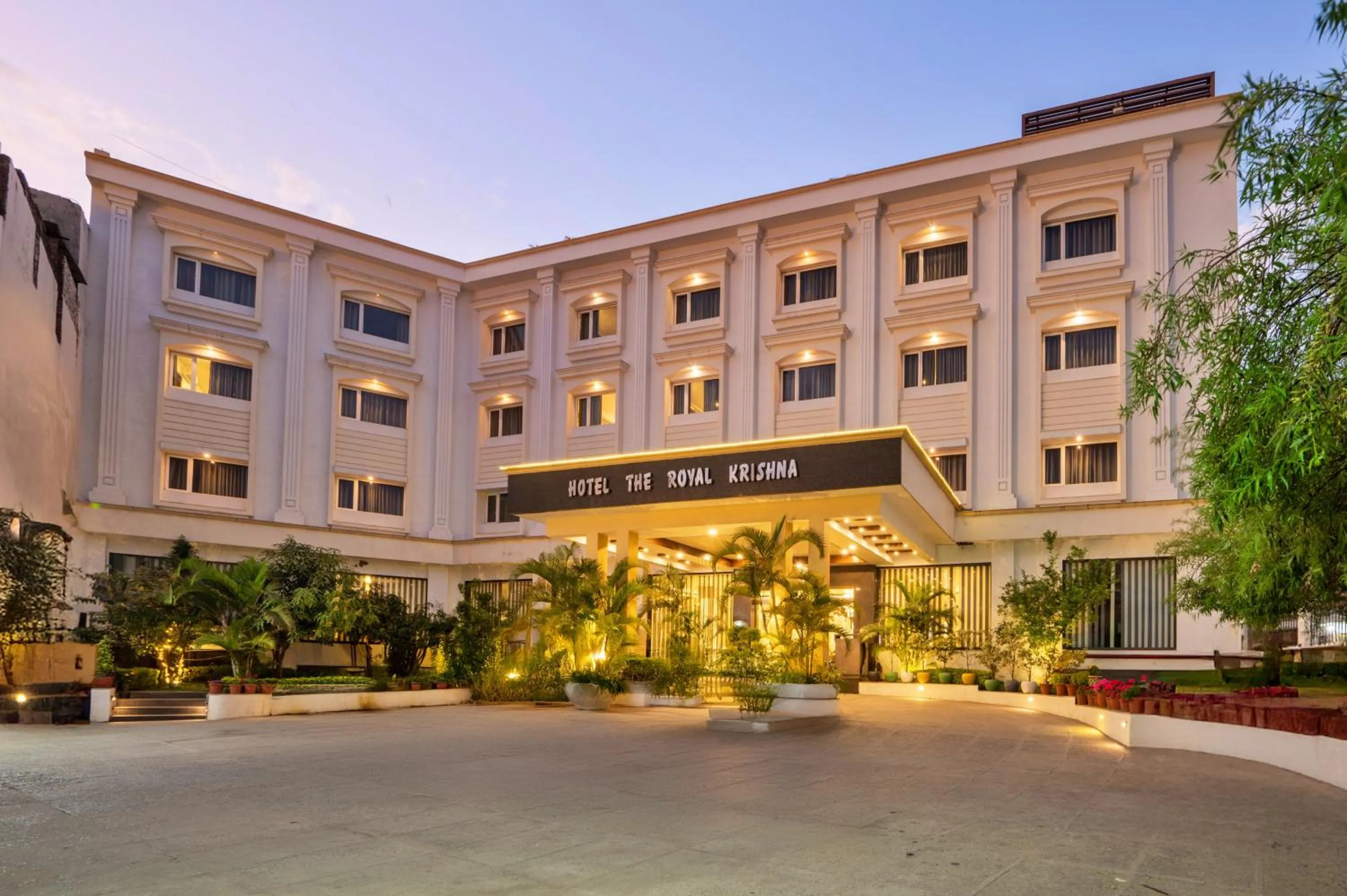 Property building in Hotel The Royal Krishna