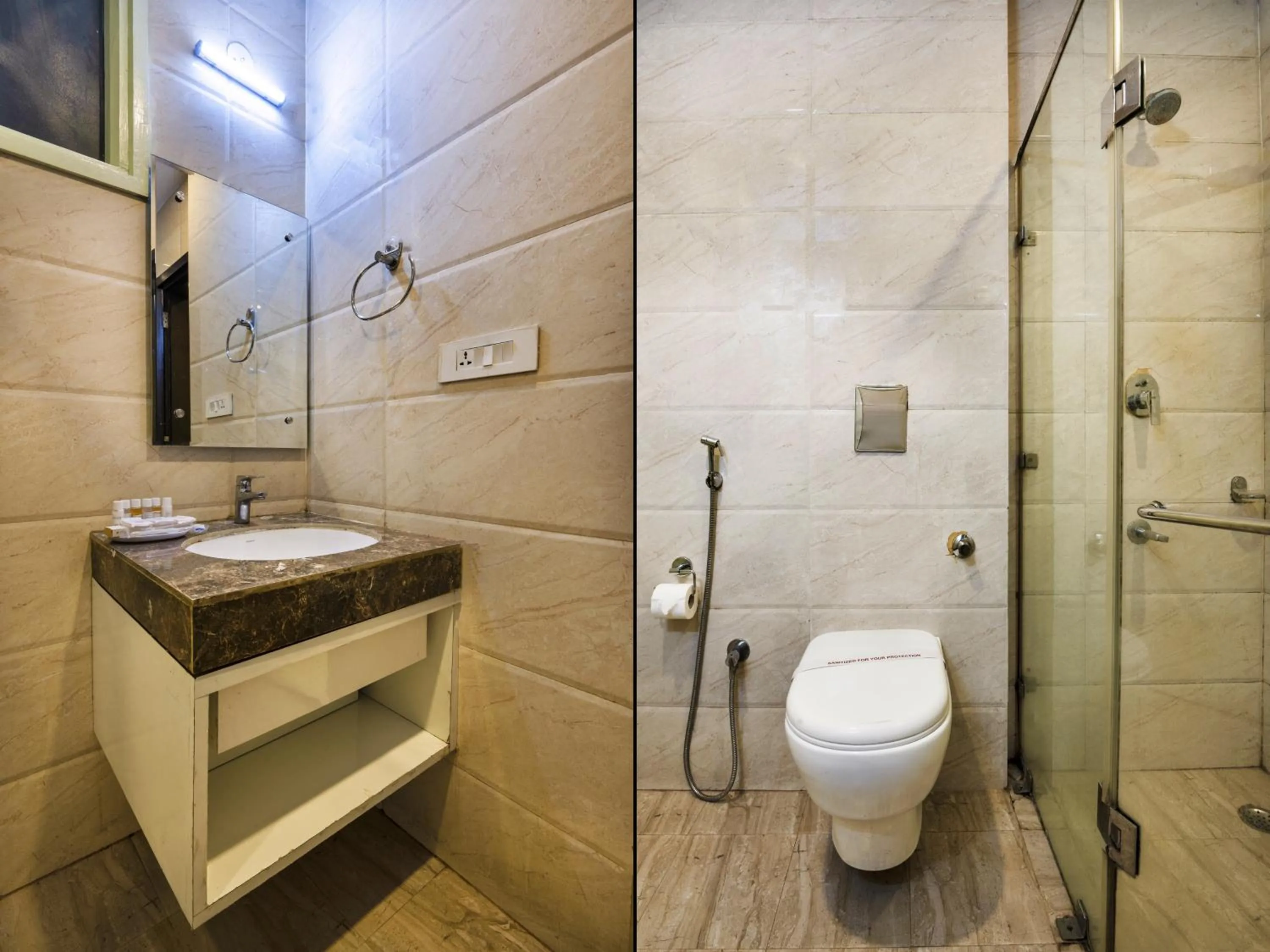 Bathroom in Hotel The Royal Krishna