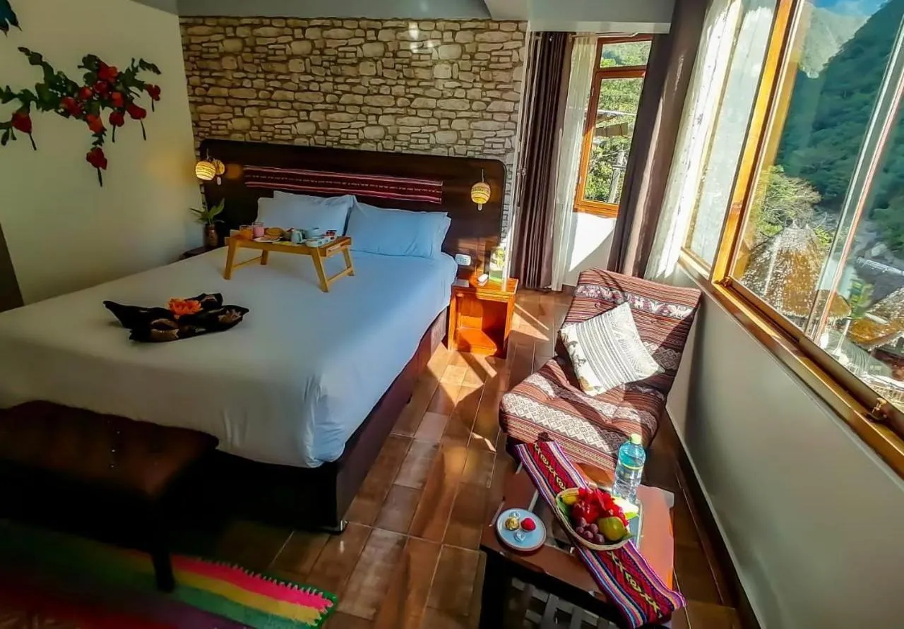 Bed in Hotel Machupicchu Adventure