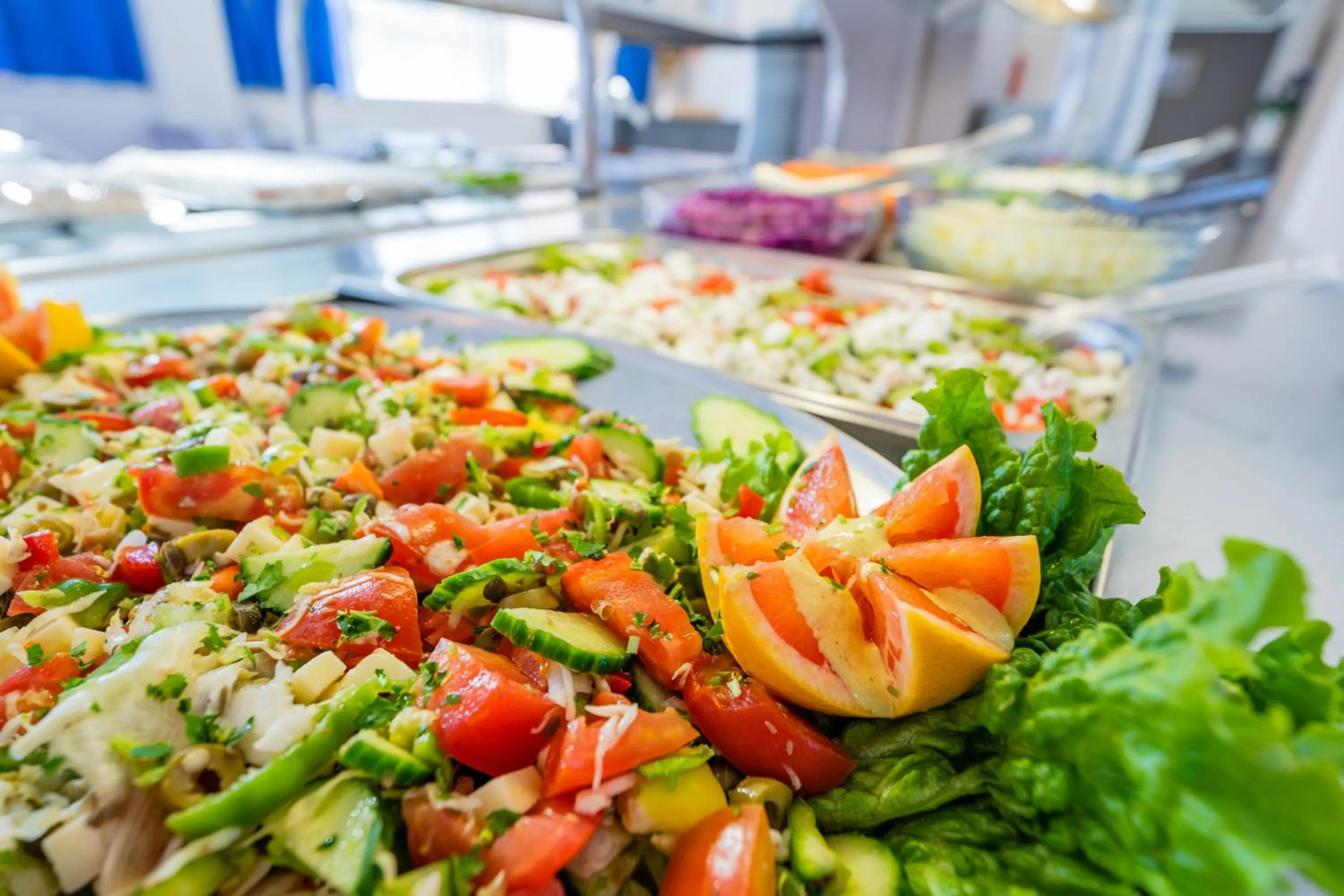 Food and drinks in Lardos Bay Hotel