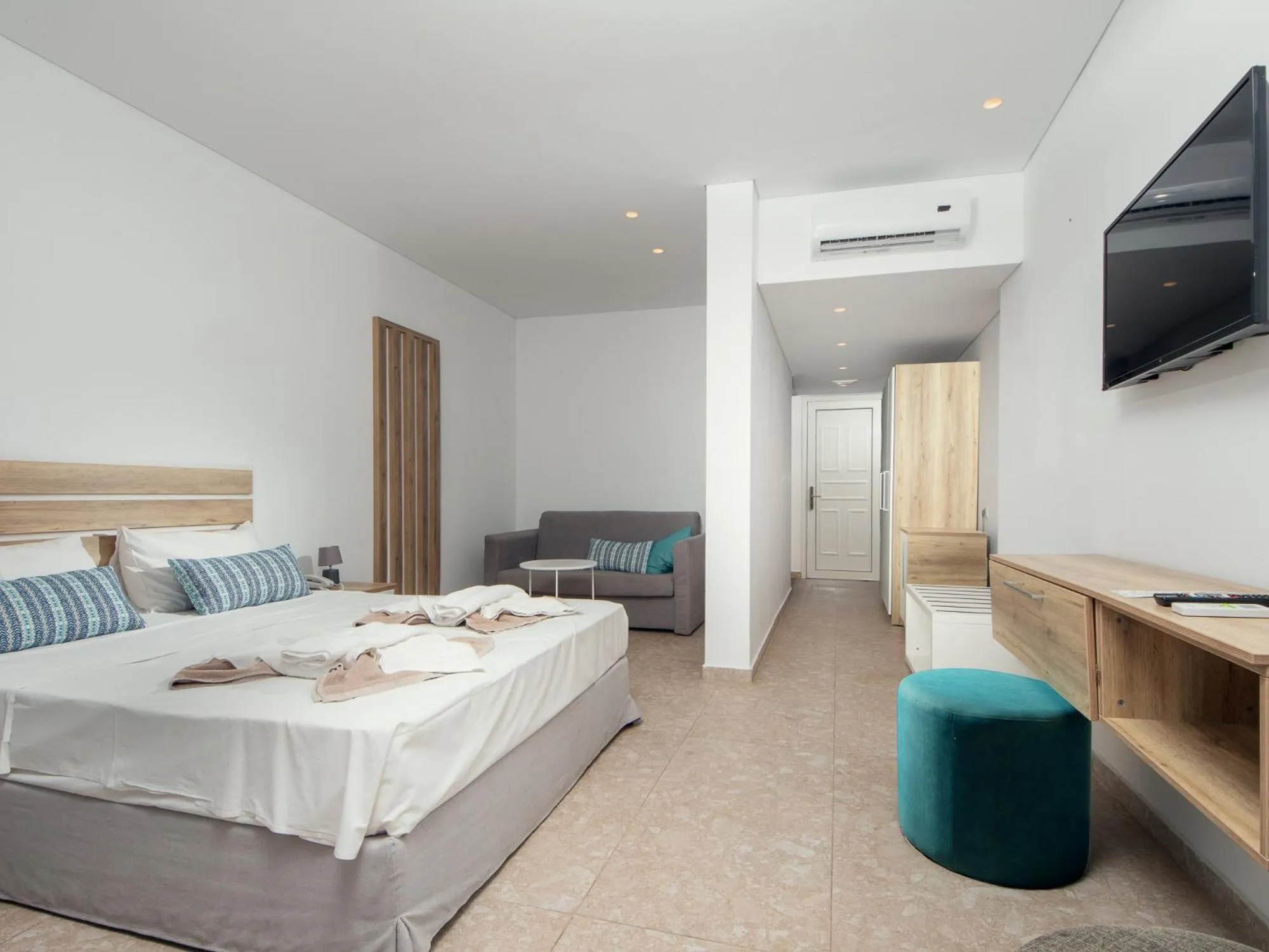 Photo of the whole room, Bed in Lardos Bay Hotel